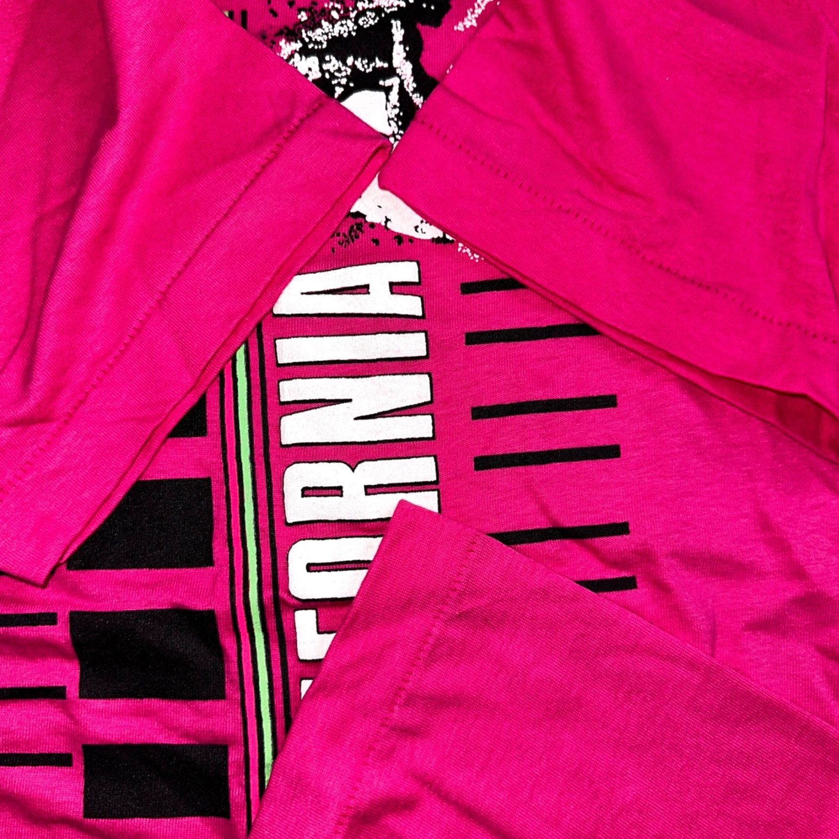 Vintage VINTAGE California Surfer T Shirt Pink Ocean Swim Pacific Graphic 80s Bloopers Men XL Size US XL / EU 56 / 4 - 3 Thumbnail
