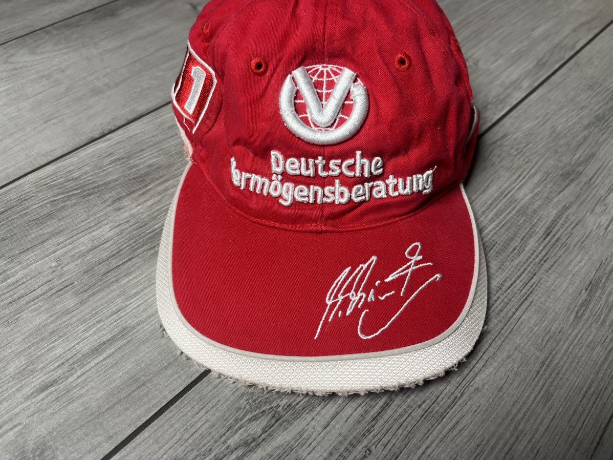 Ferrari FERRARI CAP VINTAGE MICHAEL SCHUMACHER CAP FORMULA 1 CAP Size ONE SIZE - 2 Thumbnail