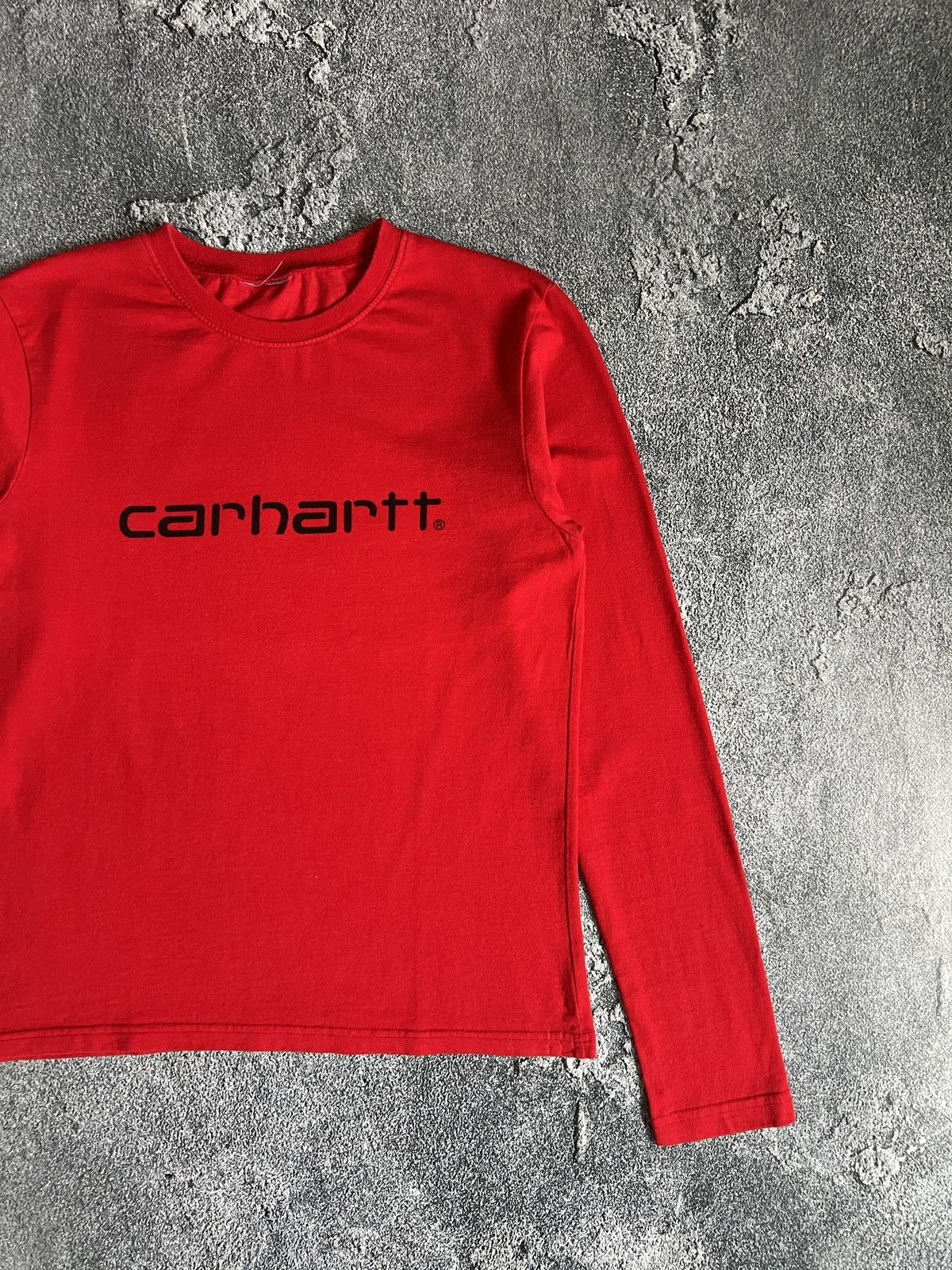 Carhartt Carhartt long sleeve vintage big logo y2k Size S / US 4 / IT 40 - 8 Thumbnail