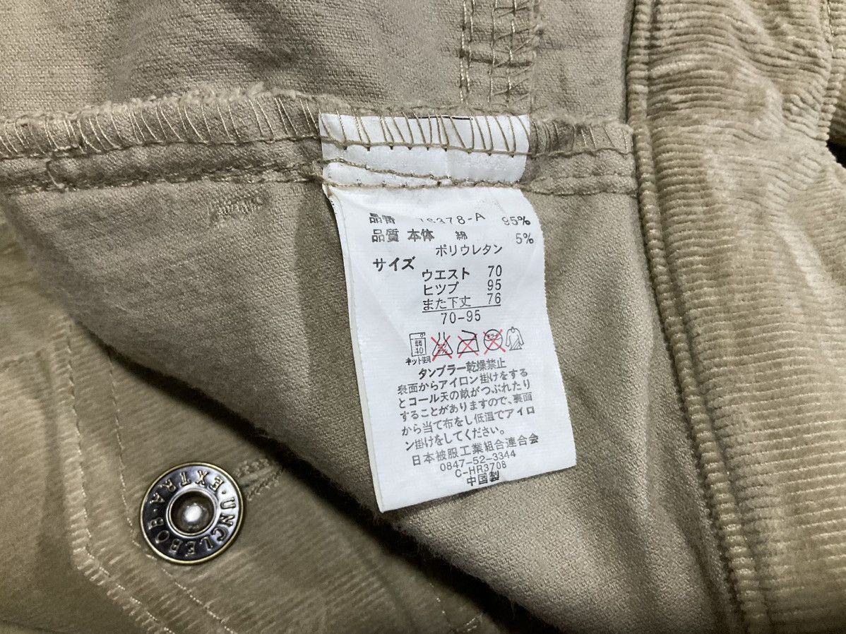 Hysteric Glamour × If Six Was Nine × Japanese Brand 🔥Sick Y2K Facile Flared Corduroy Pants Size US 30 / EU 46 - 9 Thumbnail