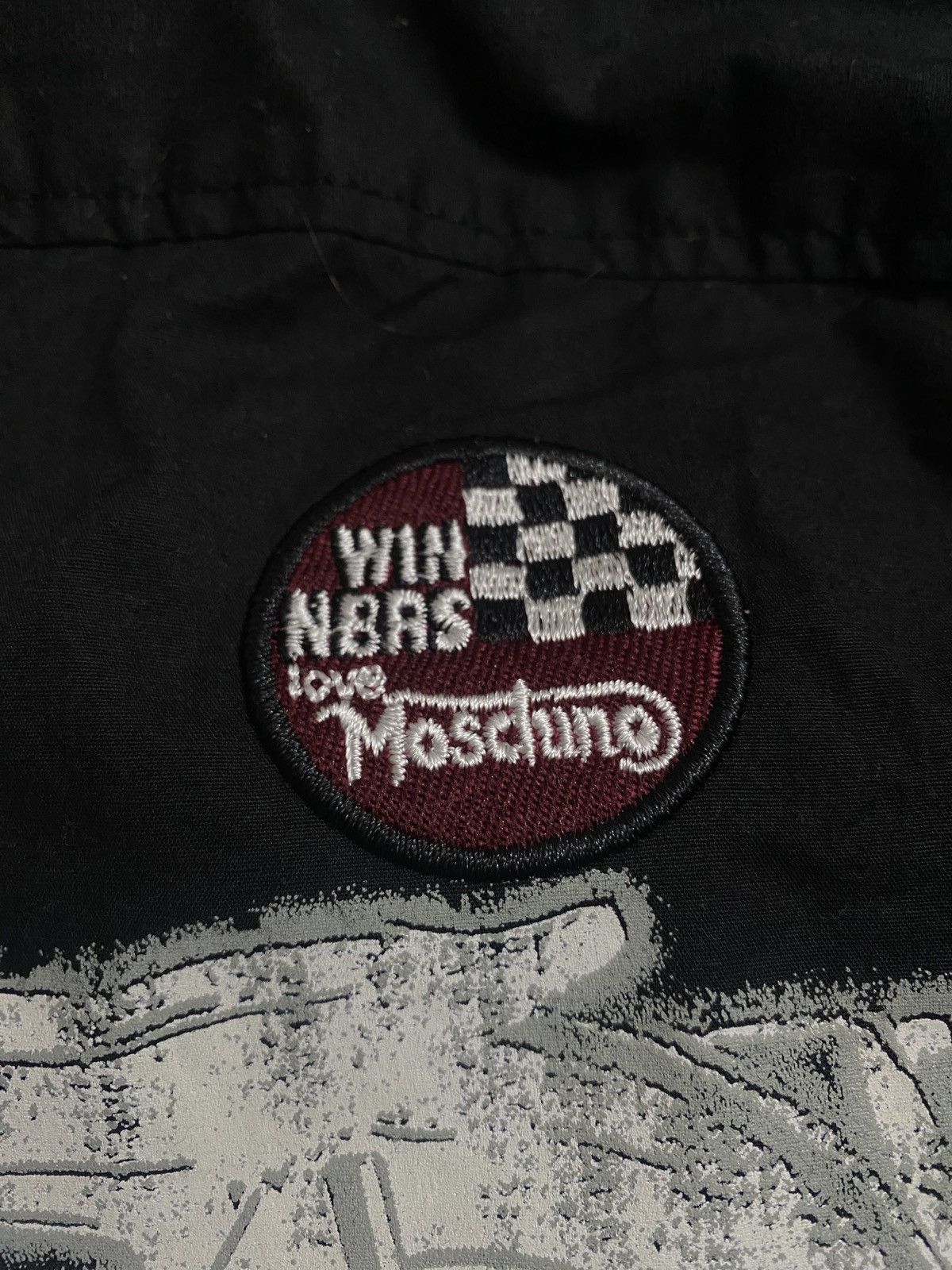 Moschino Moschino love motor racing glory day rare shirt button up Size US L / EU 52-54 / 3 - 7 Thumbnail