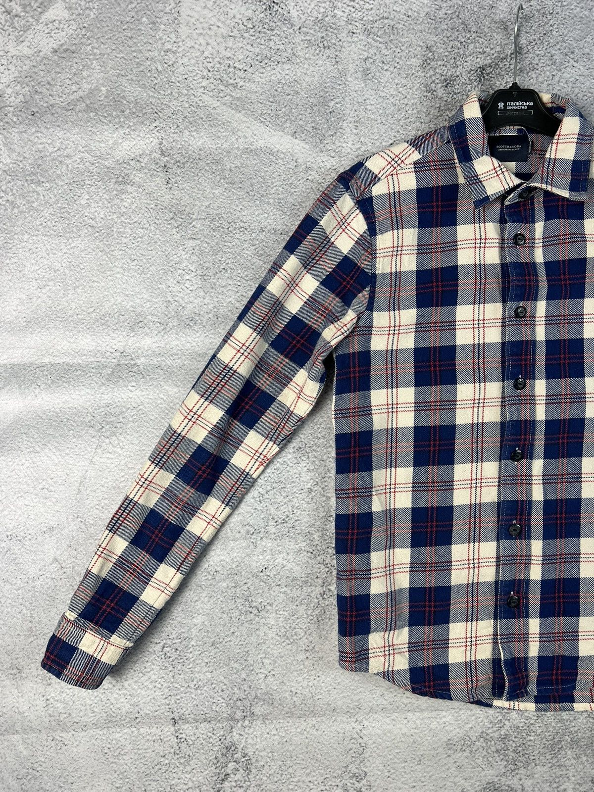 Flannel Scotch Soda long sleeve flannel shirt Size US S / EU 44-46 / 1 - 4 Thumbnail