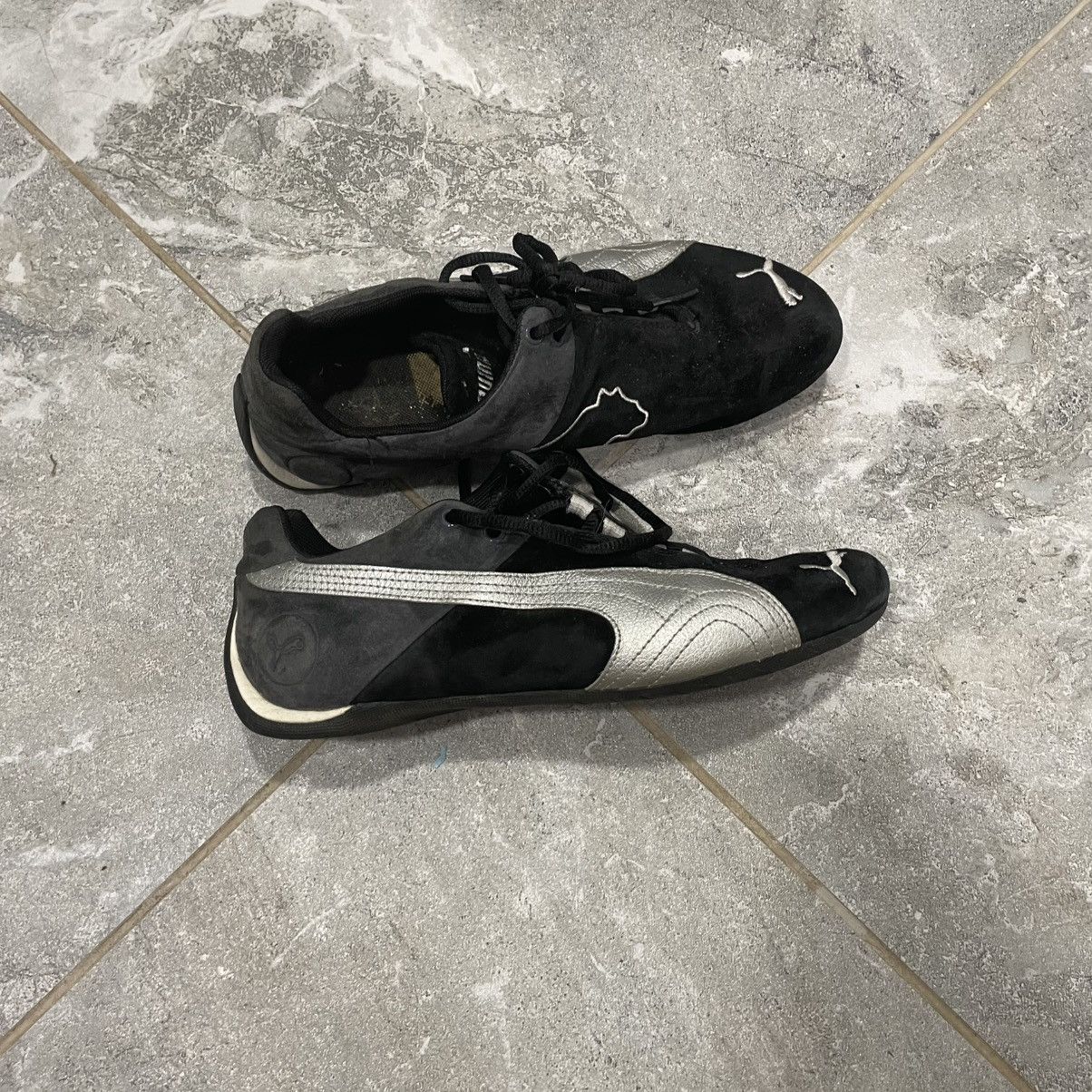 Puma Puma black speed cat shoes anatomical vein low top sneakers Size US 8 / EU 41 - 1 Thumbnail