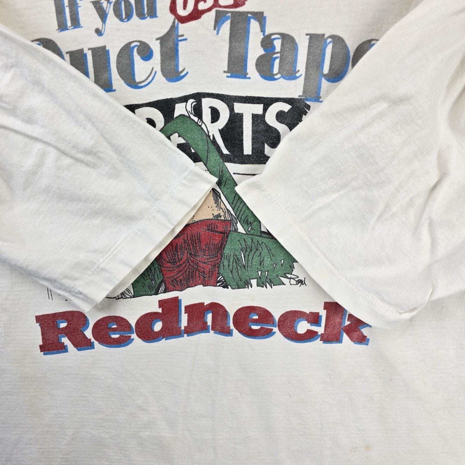 Other Vtg Jeff Foxworthy If You Use Duct Tape Redneck Shirt XL Size US XL / EU 56 / 4 - 7 Thumbnail