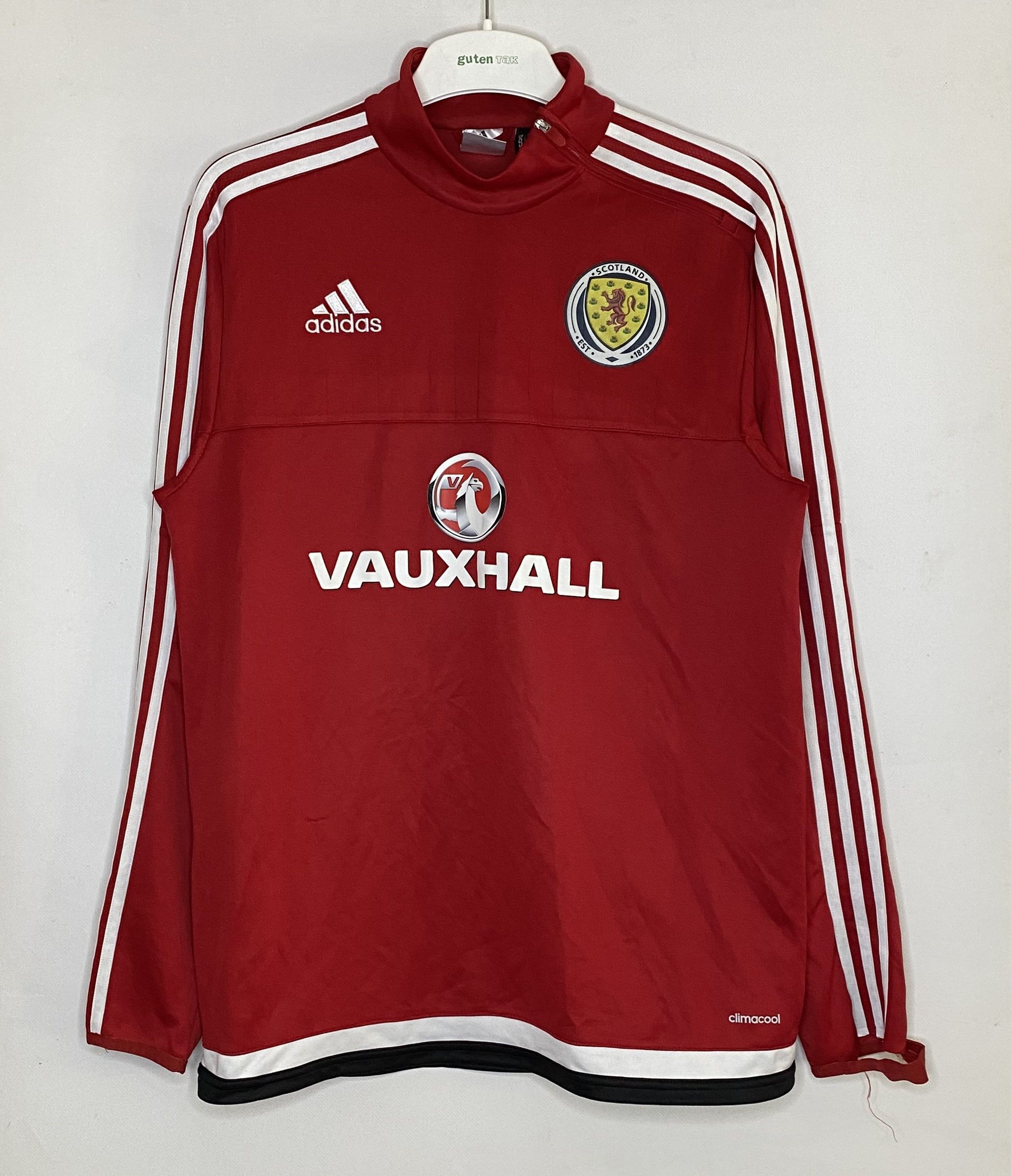 Adidas SCOTLAND 2014 2015 TRAINING FOOTBALL SHIRT SOCCER JERSEY Size US M / EU 48-50 / 2 - 1 Thumbnail