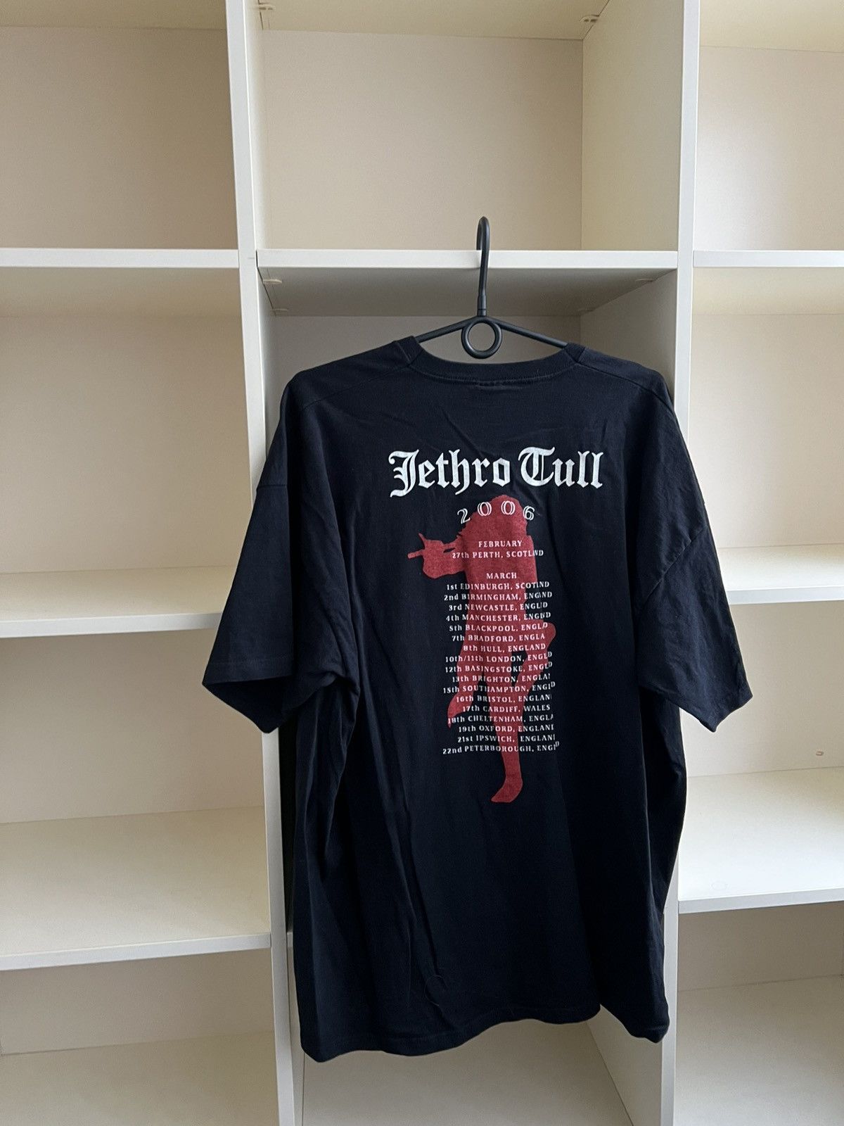 Band Tees Vintage Jethro Tull Band Tee Rock T-Shirt Size US XXL / EU 58 / 5 - 9 Thumbnail
