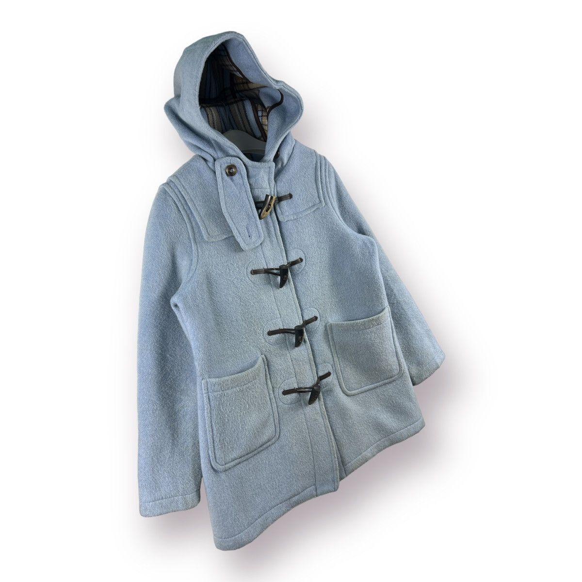Liberty London × New England Outerwear × SHIPS 🔥 LONDON TRADITION GOR SHIPS DUFFLE COAT - S Size S / US 4 / IT 40 - 3 Thumbnail