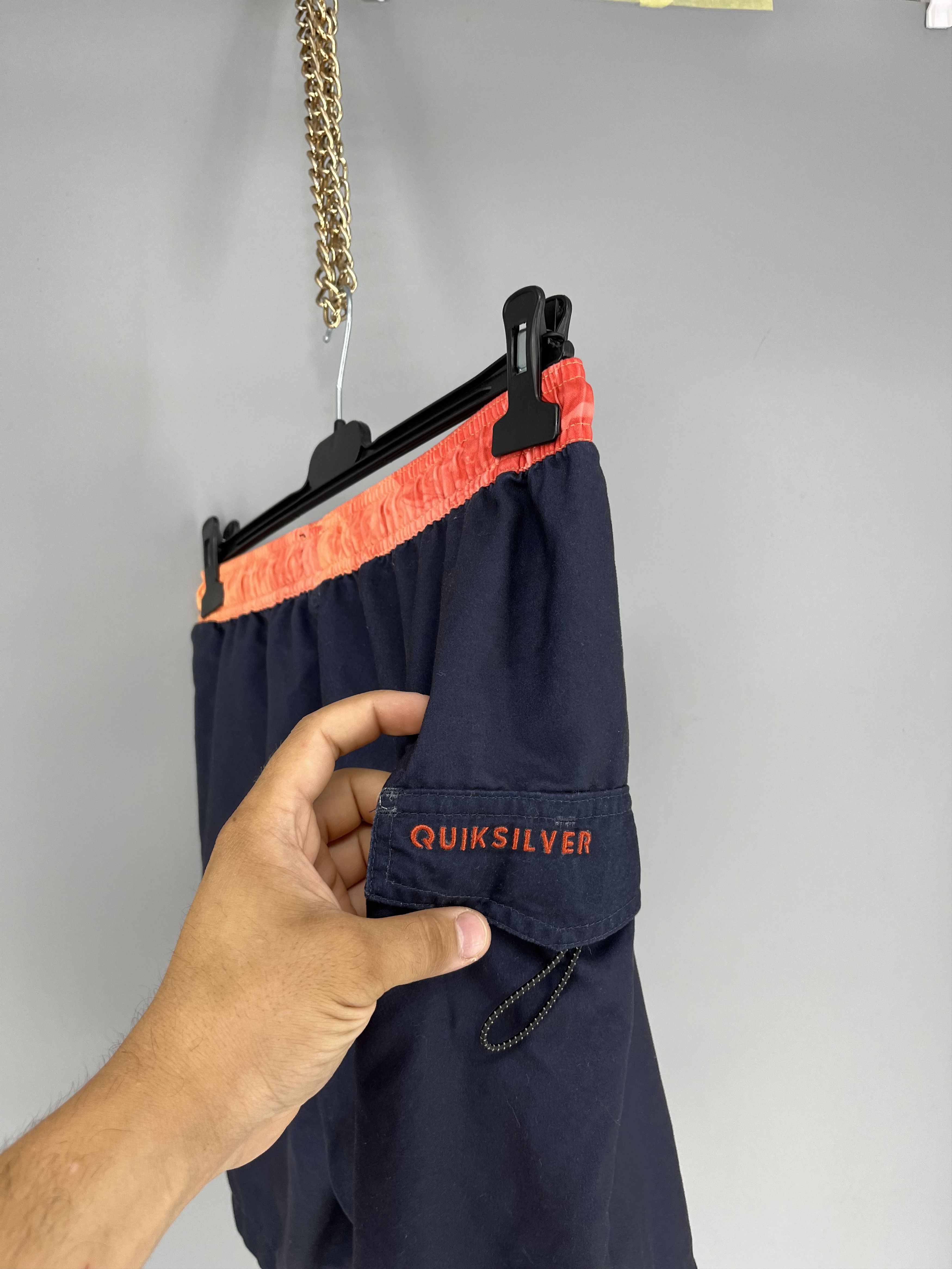 Quiksilver Vintage Quiksilver Shorts Big Logo Y2K Style 90s Surfing Size US 30 / EU 46 - 6 Thumbnail