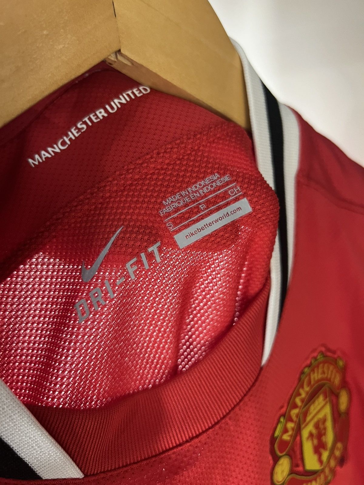 Nike VINTAGE NIKE FC MANCHESTER UNITED ENGLAND SOCCER JERSEY Y2K Size US S / EU 44-46 / 1 - 11 Thumbnail