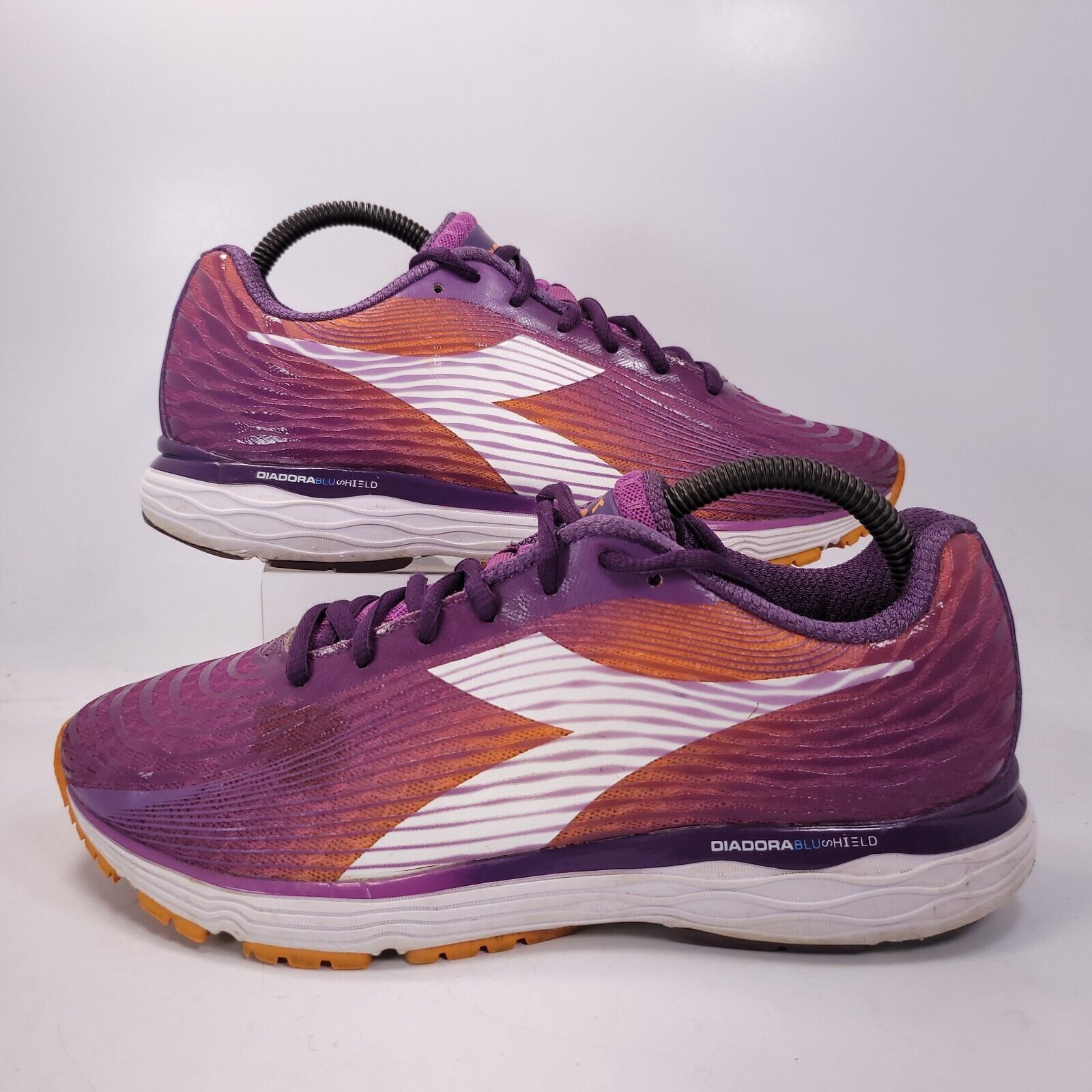 Diadora Diadora Mythos Fly 3 Shoe Women Size 8.5 175625 Purple White Size US 8.5 / IT 38.5 - 5 Thumbnail
