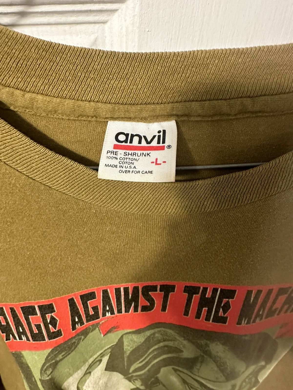 Vintage Vintage 90s Rage Against the Machine Tee Size US L / EU 52-54 / 3 - 2 Thumbnail