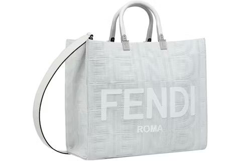 Fendi o1loc1c0824 Size: OS / Sunshine Medium in White Denim Size ONE SIZE - 1 Thumbnail