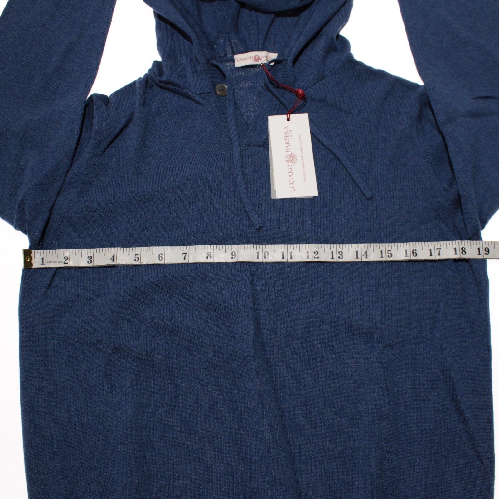 Luciano Barbera Luciano Barbera Sweater Size US M in Blue Size US M / EU 48-50 / 2 - 5 Thumbnail