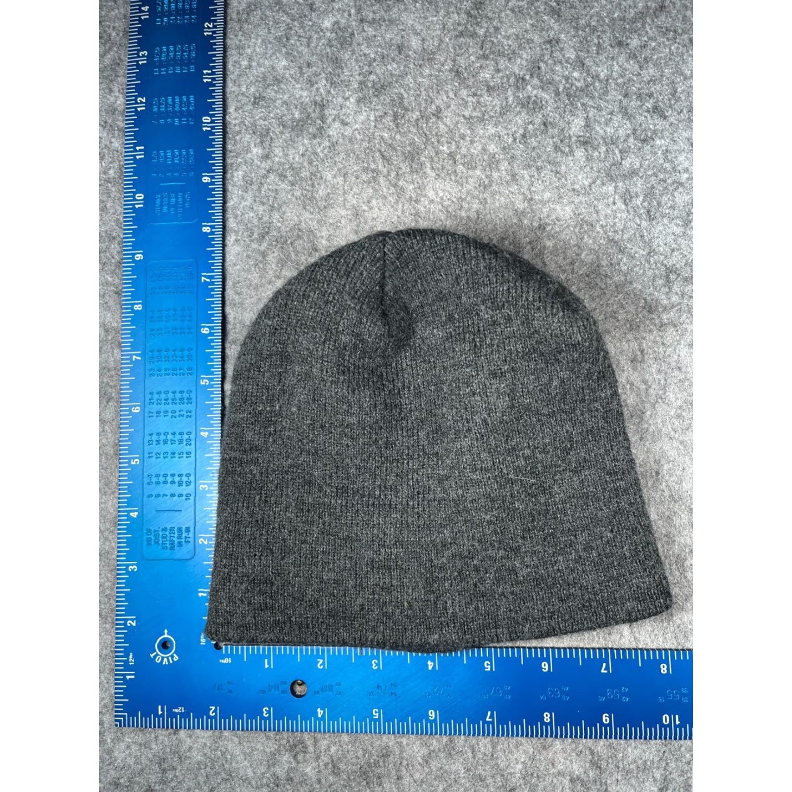 Logo 7 Headmaster Beanie Toque Adult One Size Gray Knit 100% Acrylic Made USA Headmaster Beanie Kid? Size ONE SIZE - 5 Thumbnail