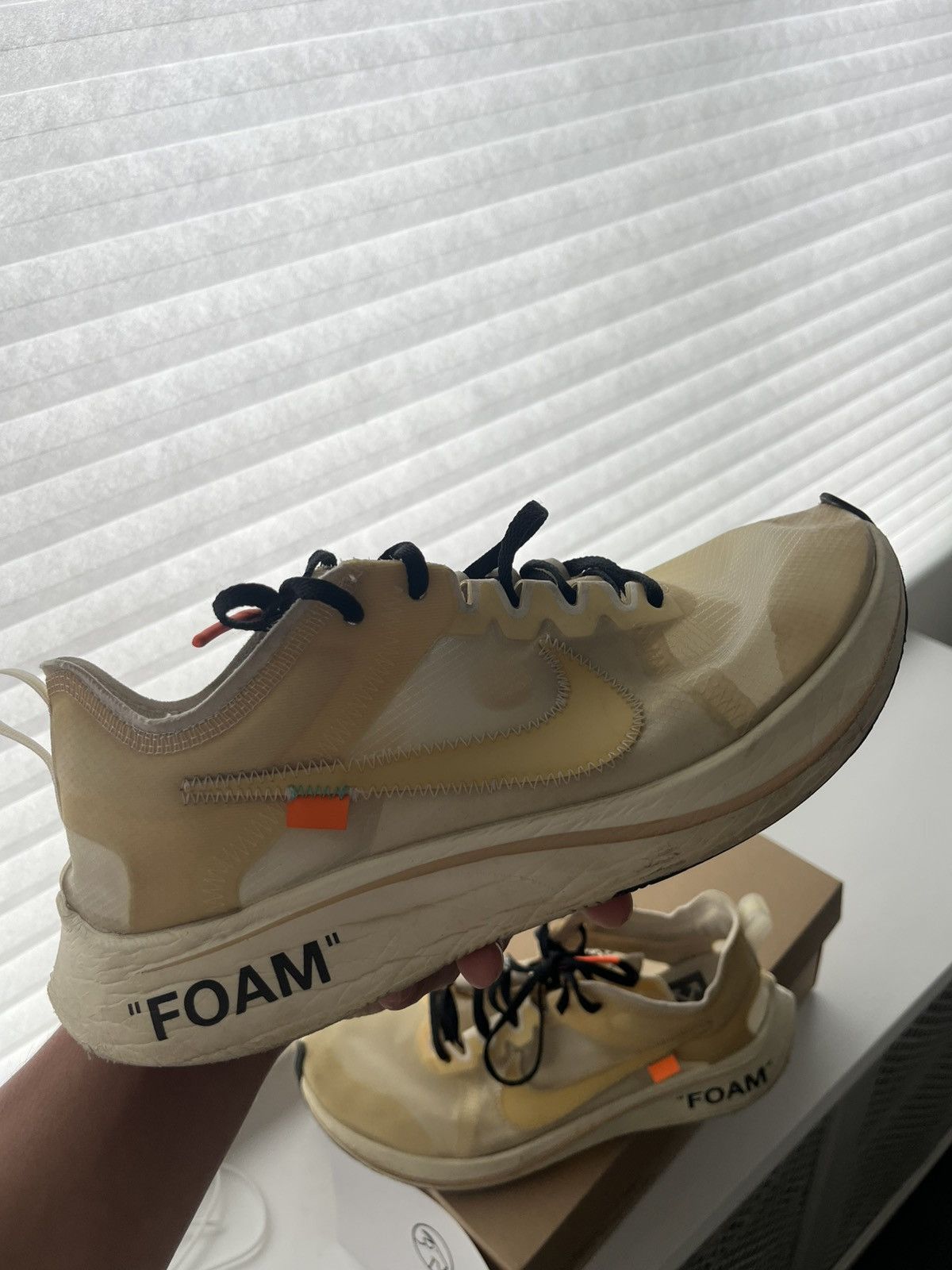 Nike × Off-White The 10: Off-White x Nike Zoomfly Size US 10 / EU 43 - 3 Thumbnail