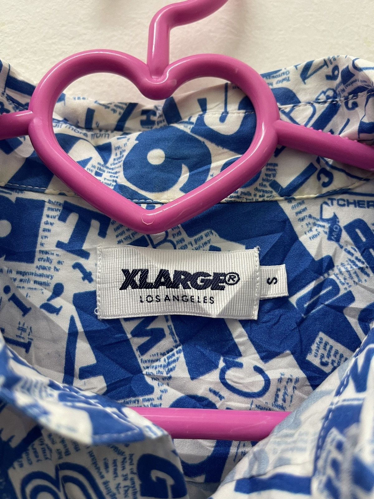 X-LARGE Rare Vintage XLARGE All Over Print Button Up Size US S / EU 44-46 / 1 - 5 Thumbnail