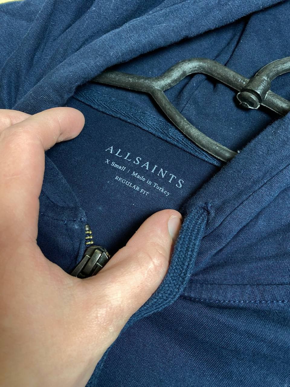 Allsaints Allsaints Zip Up Japanese Logo Y2K Hoodie Size US XS / EU 42 / 0 - 4 Thumbnail