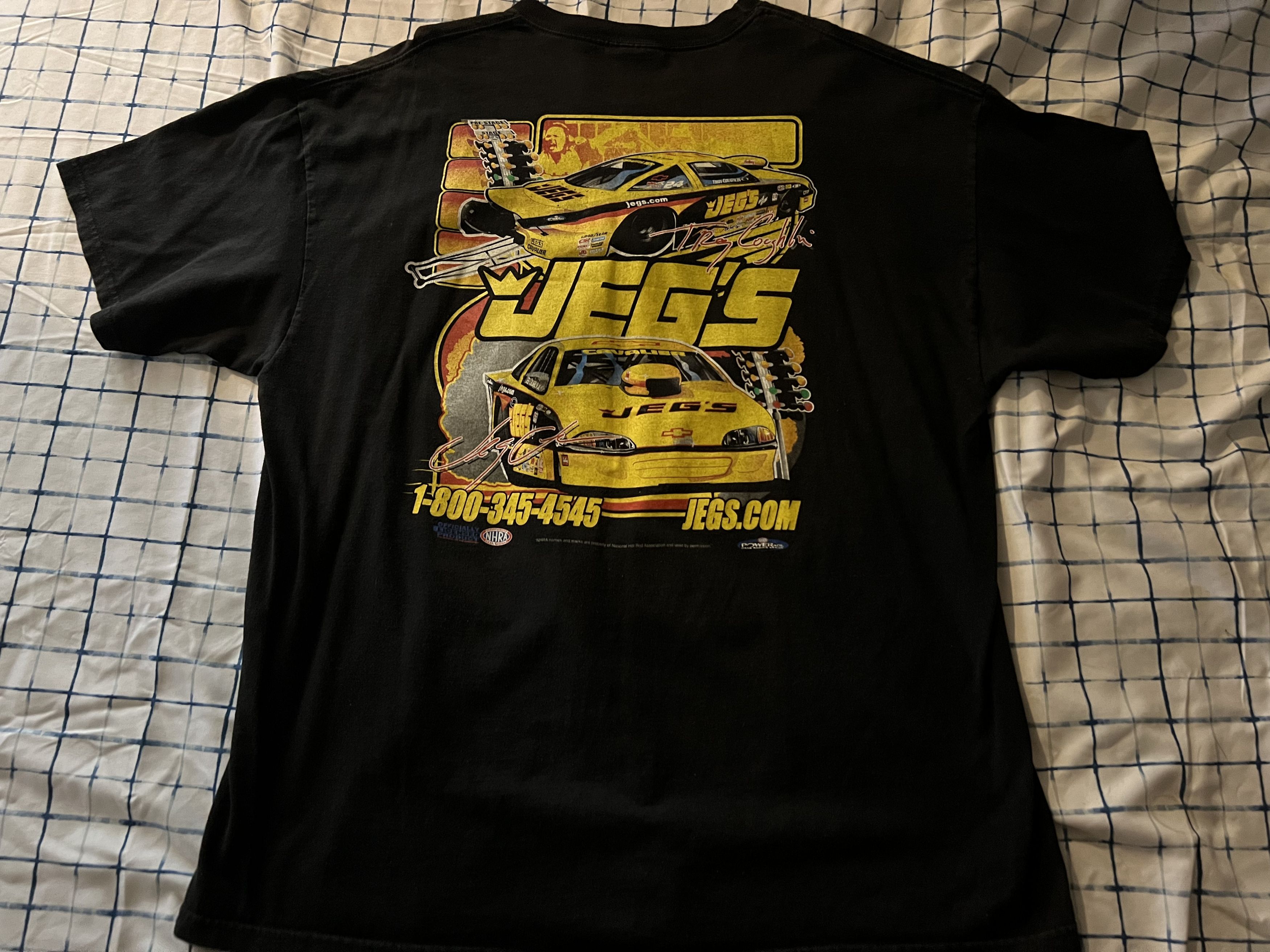 Vintage Vintage Graphic Race Tee Size US XL / EU 56 / 4 - 1 Thumbnail