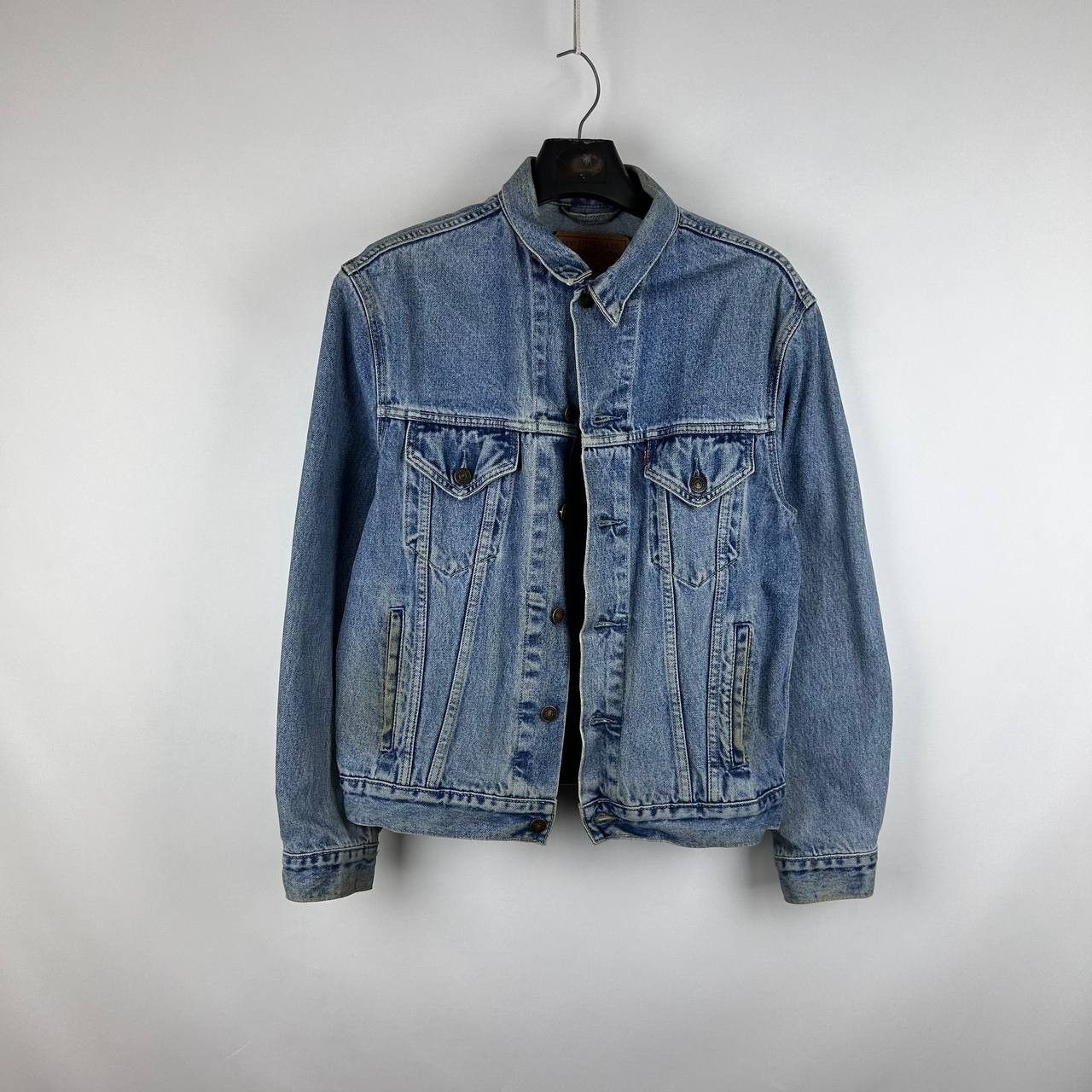 Levi's Vintage Destroyed Faded Boxy Denim Levi’s Jean Jacket Size US M / EU 48-50 / 2 - 1 Thumbnail