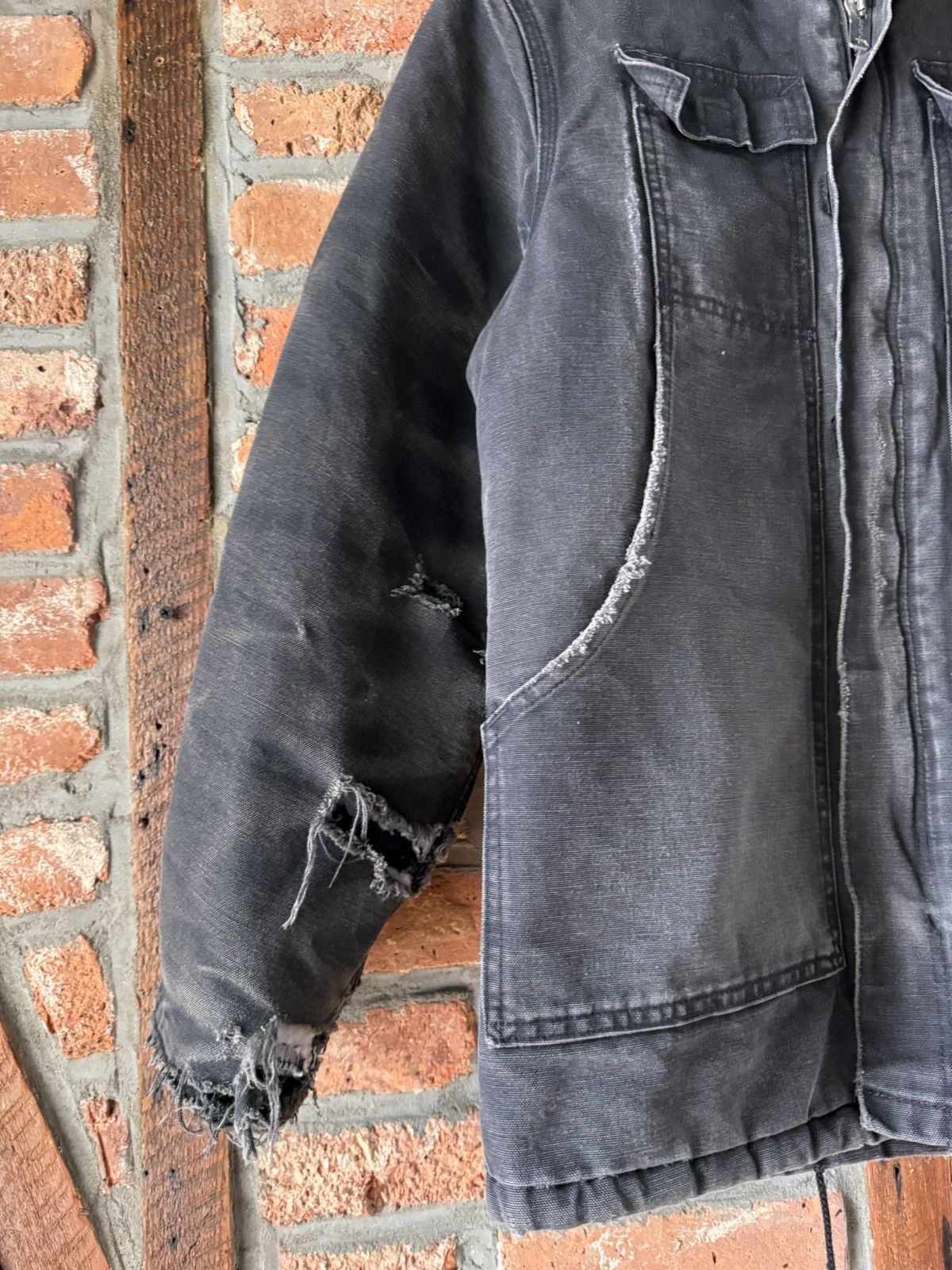 Carhartt × Vintage Vintage Carhartt Arctic Jacket Faded Distressed size Medium Size US M / EU 48-50 / 2 - 5 Thumbnail