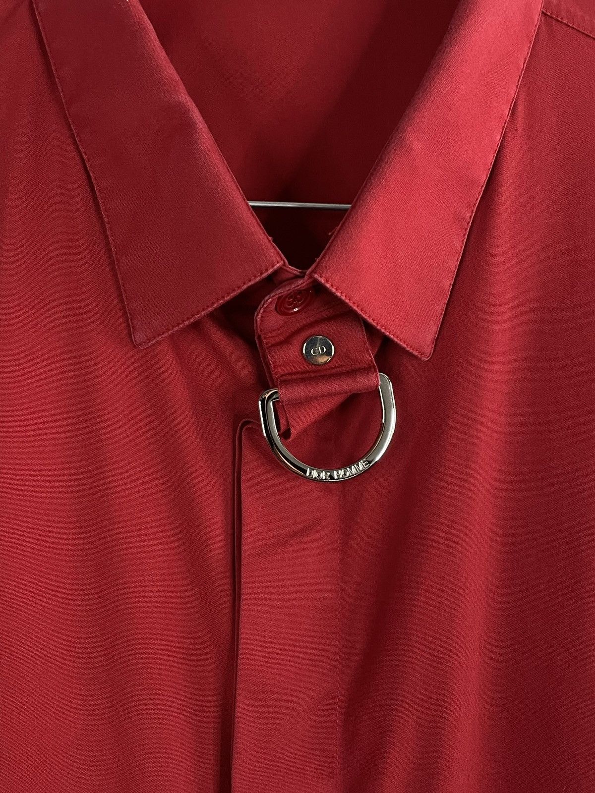 Dior Vintage Button Ups Red Shirt Designer Old Money