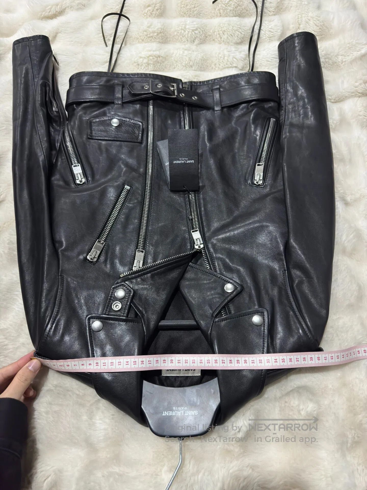 Saint Laurent Paris Saint Laurent Paris Leather Jacket| Size US S / EU 44-46 / 1 - 4 Thumbnail