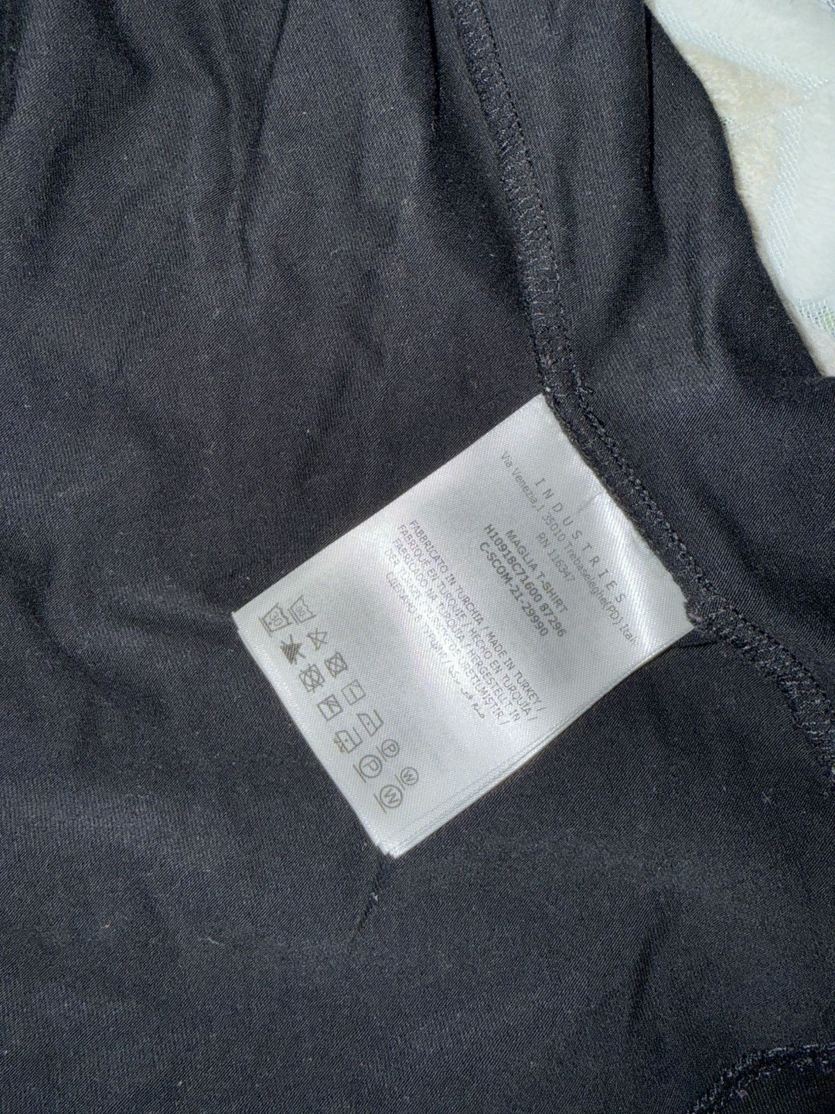Moncler Moncler Tricolored-Trimmed Cotton TShirt Size US S / EU 44-46 / 1 - 5 Thumbnail