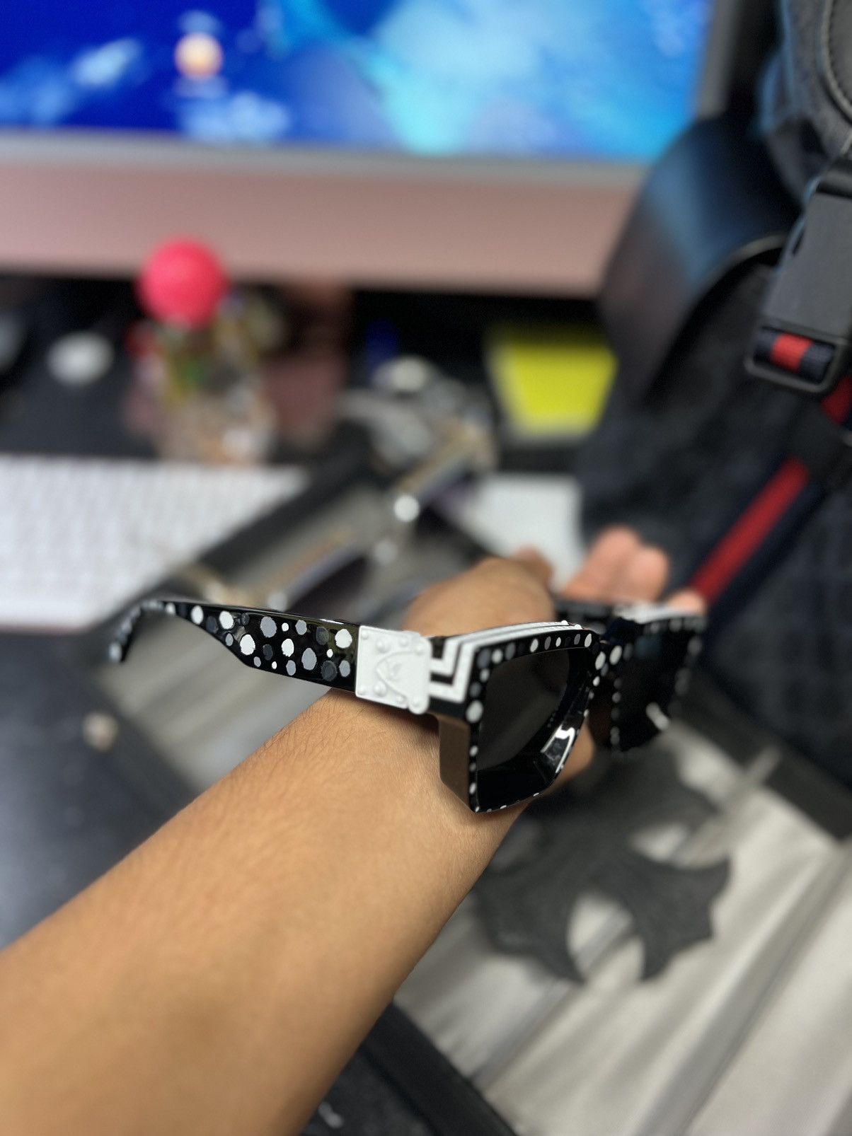 Louis Vuitton Louis Vuitton millionaire glasses Size ONE SIZE - 15 Thumbnail