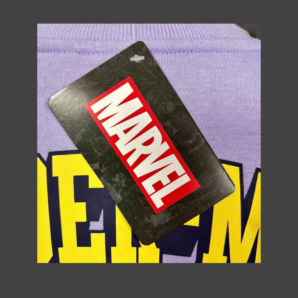 Marvel Comics Marvel Spider-Man Light Purple Long Graphic Sweatshirt Sz XL Size US XL / EU 56 / 4 - 8 Thumbnail