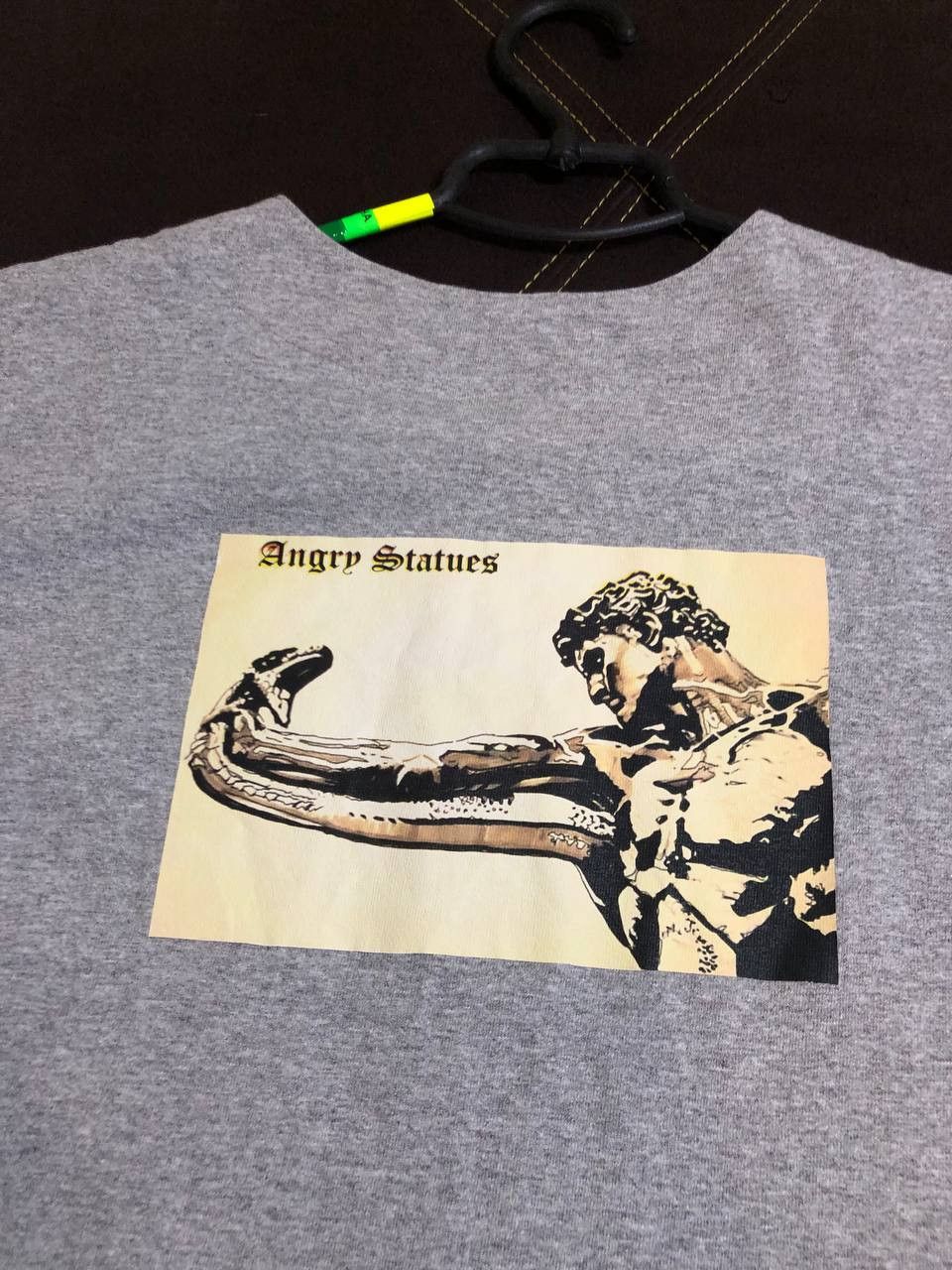 Vintage Shaka Wear T-Shirt Mens L Gray Short Sleeve Distressed Size US L / EU 52-54 / 3 - 8 Thumbnail
