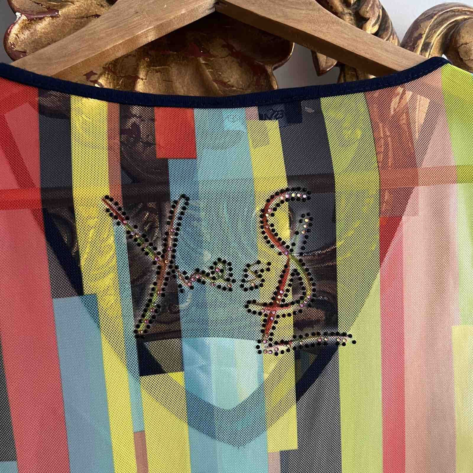 Other Yves Saint Laurent YSL bootleg 90s vtg crazy tank top Size M / US 6-8 / IT 42-44 - 5 Thumbnail