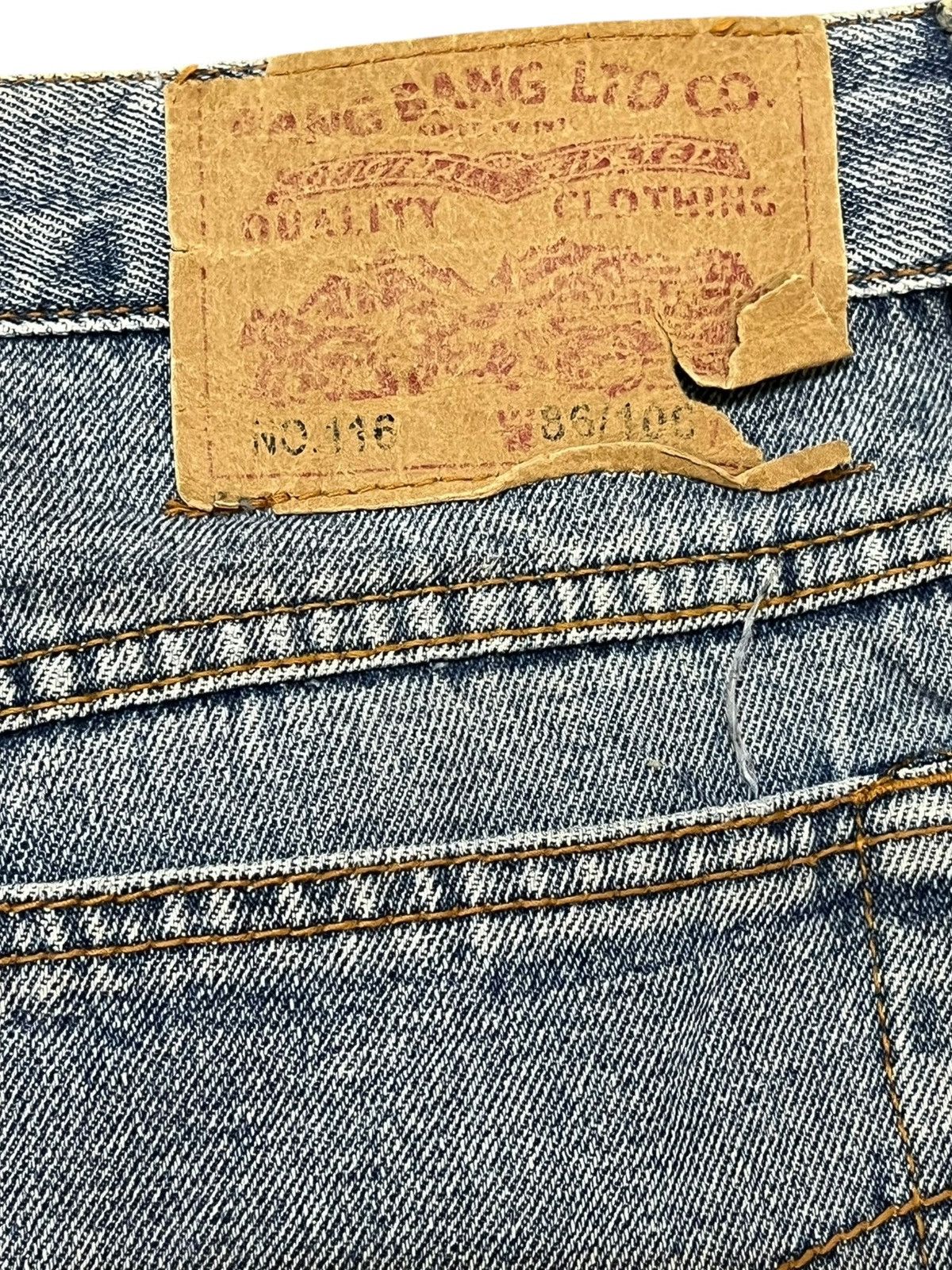 Japanese Brand × Southpole Vintage Bangbang Baggy Faded Denim Size US 33 - 9 Thumbnail