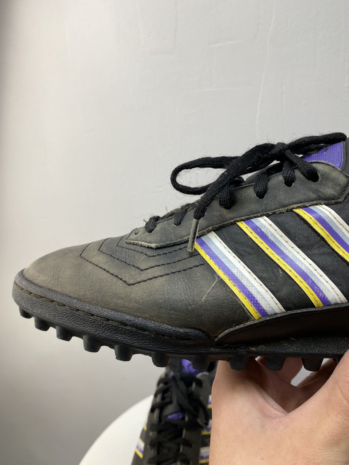 Adidas × Vintage Vintage 80s 90s Adidas Made in Argentina Soccer Boots Shoes Size US 8 / EU 41 - 6 Thumbnail