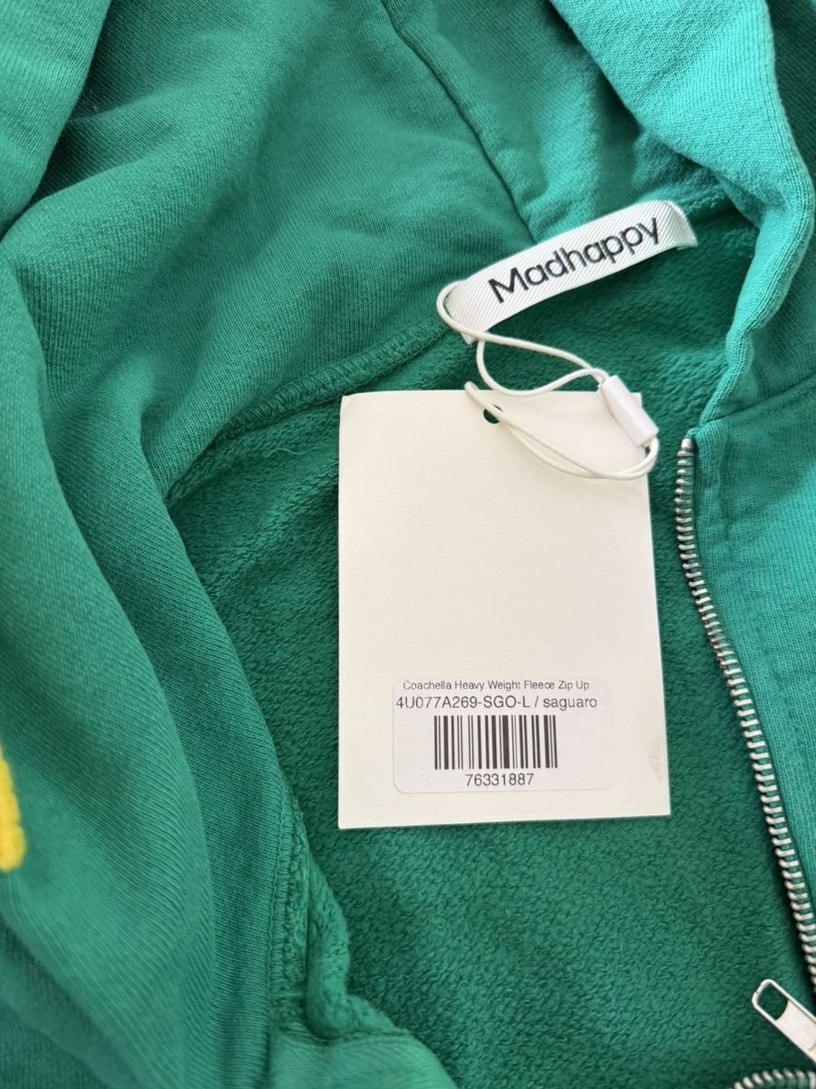 Madhappy Coachella Heavyweight Fleece Zip-Up Size US L / EU 52-54 / 3 - 3 Thumbnail