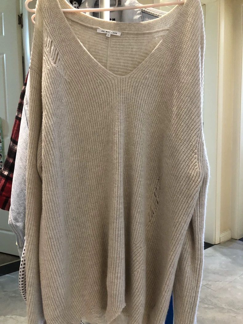 HELMUT LANG Long casual sweater