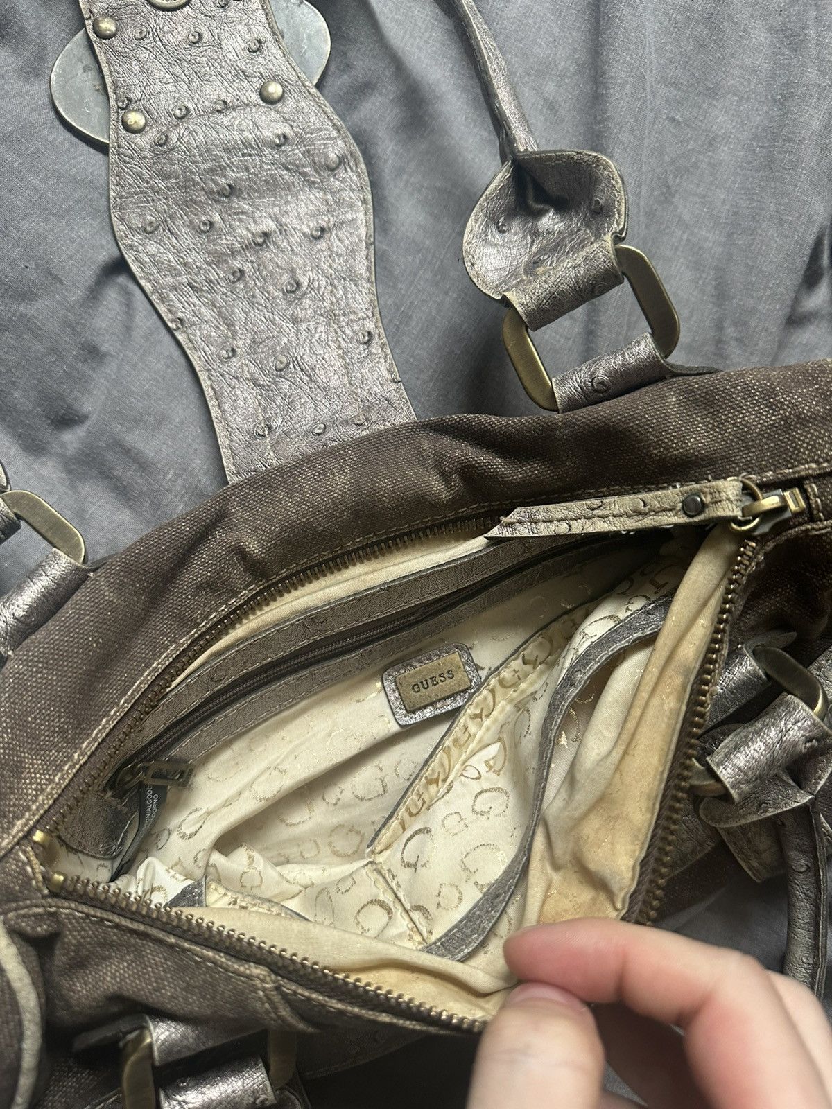 Guess Guess shoulder bag vintage handbag y2k archive glamour Size ONE SIZE - 8 Thumbnail