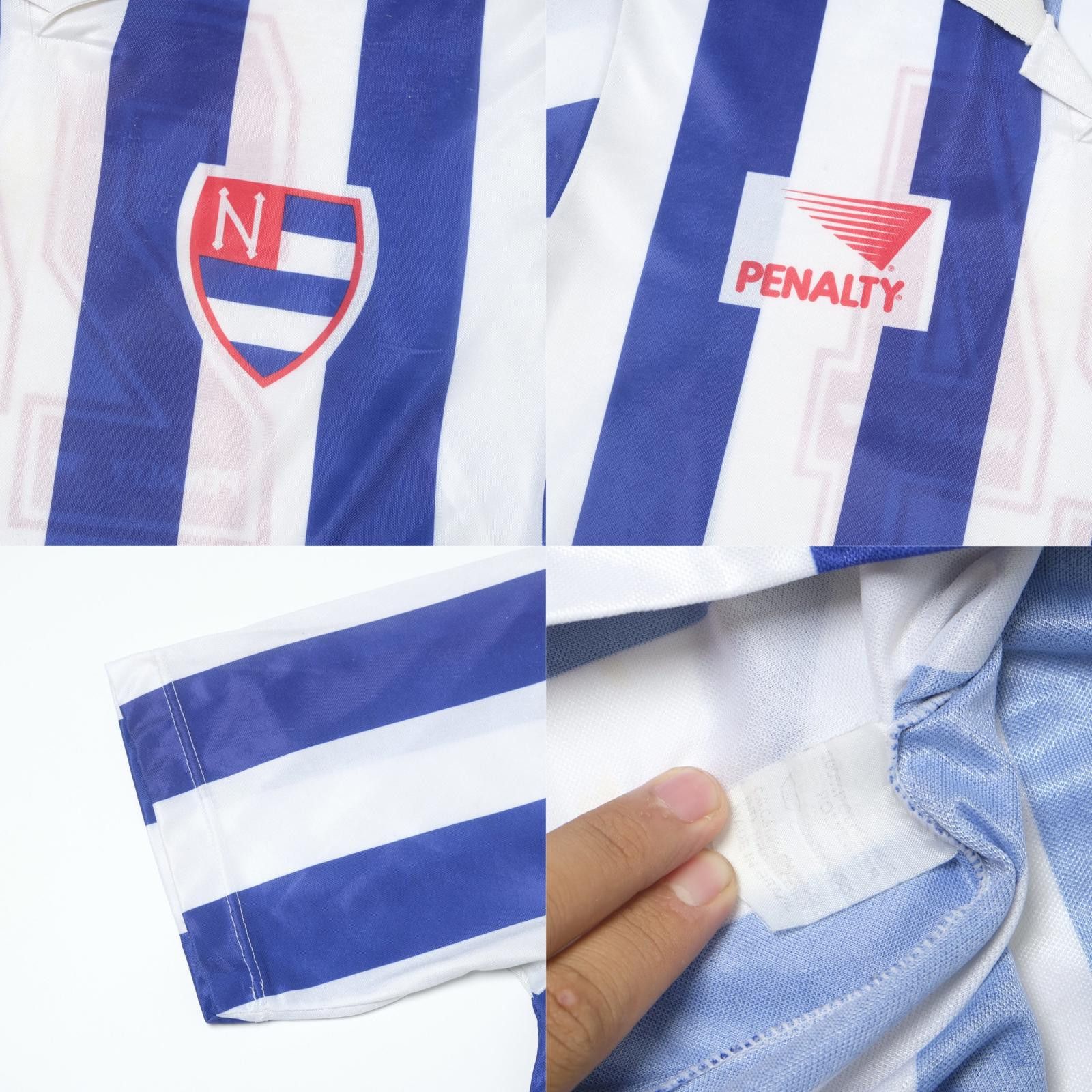 Penalty 1992 Nacional AC (Brazil) Away Shirt Penalty (L) Size US L / EU 52-54 / 3 - 6 Thumbnail