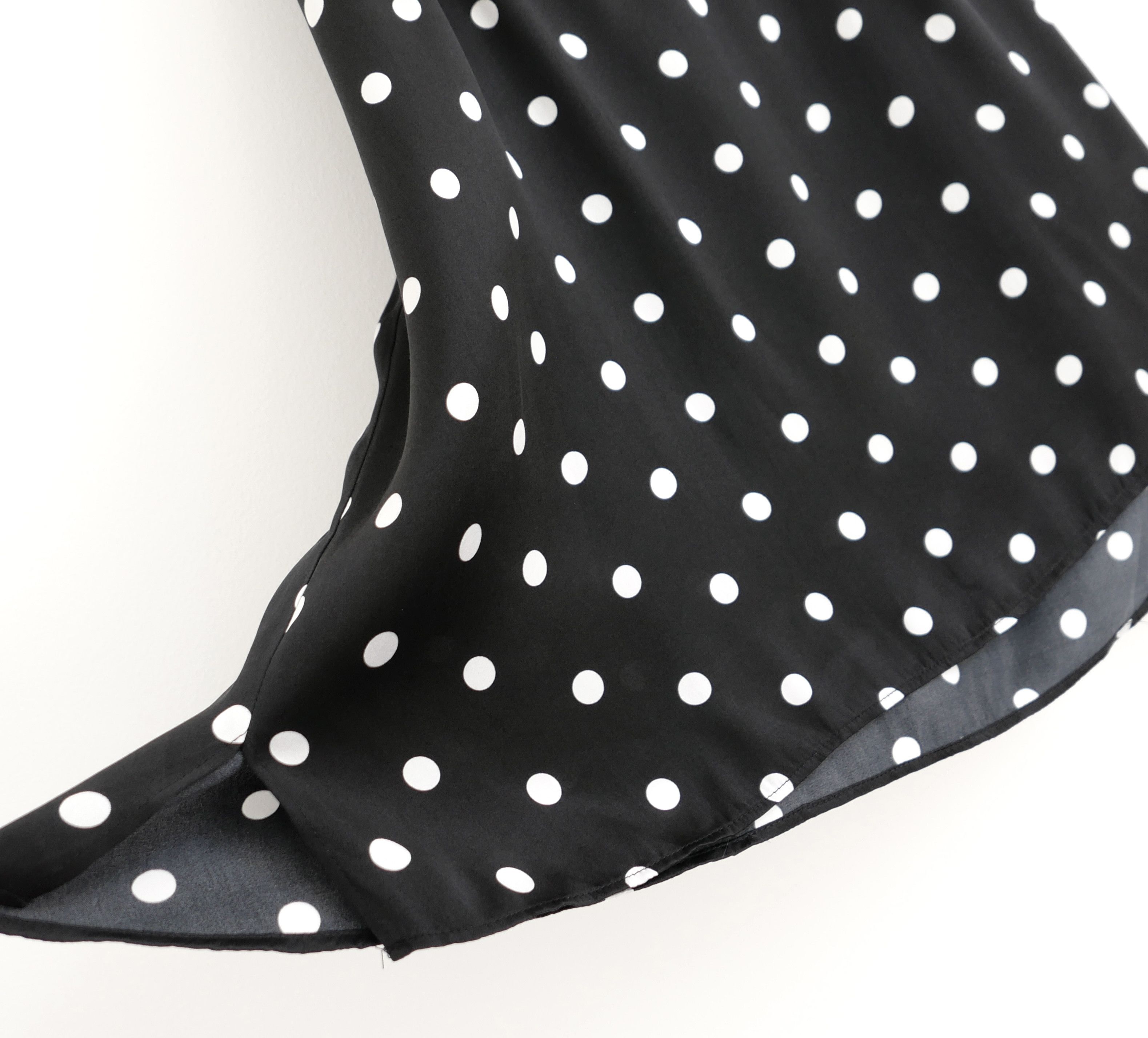 CAMI NYC Cami NYC The Racer Polka Dot Silk & Lace Cami Vest Size S / US 4 / IT 40 - 3 Thumbnail