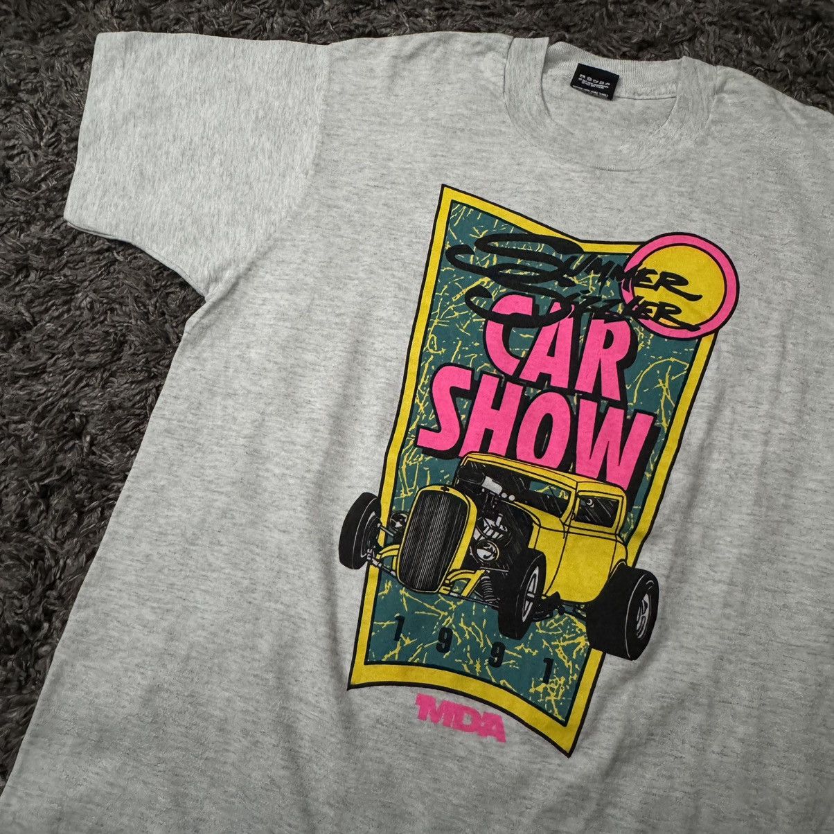 Other Vintage 90s Summer Sizzler Car Show Tee 1991 Size US L / EU 52-54 / 3 - 8 Thumbnail