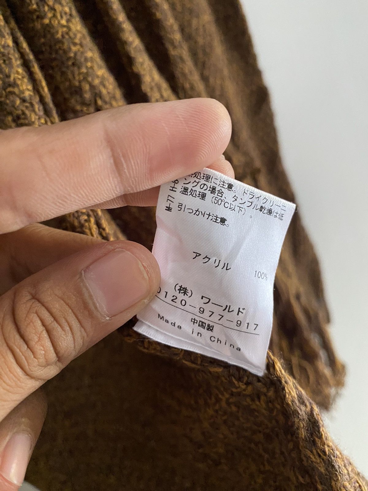 If Six Was Nine × Japanese Brand × Le Grande Bleu (L.G.B.) Ozoc distressed kimono knit ifsixwasnine style Size US M / EU 48-50 / 2 - 9 Thumbnail