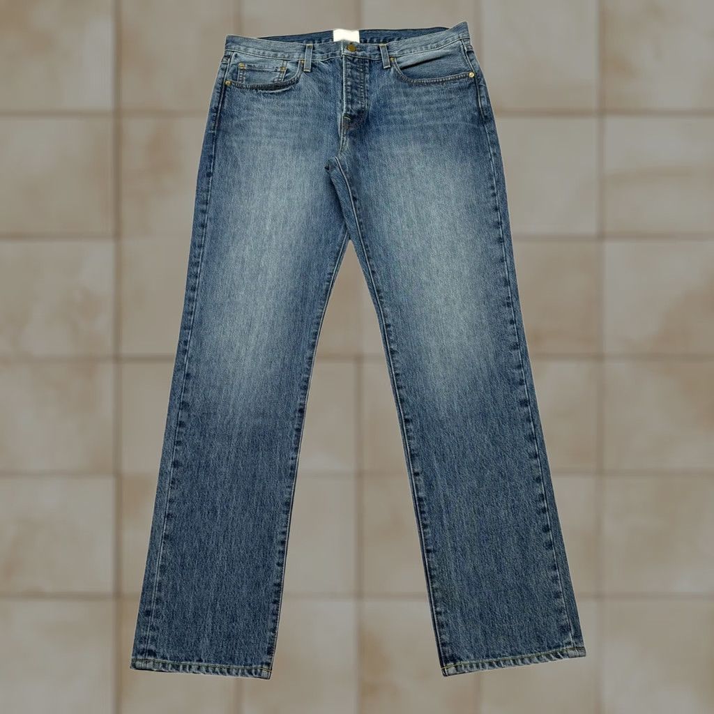 Sid Mashburn Sid Mashburn Jeans Straight Slim 33x30 Made in USA Mens Blue Size US 33 - 1 Thumbnail