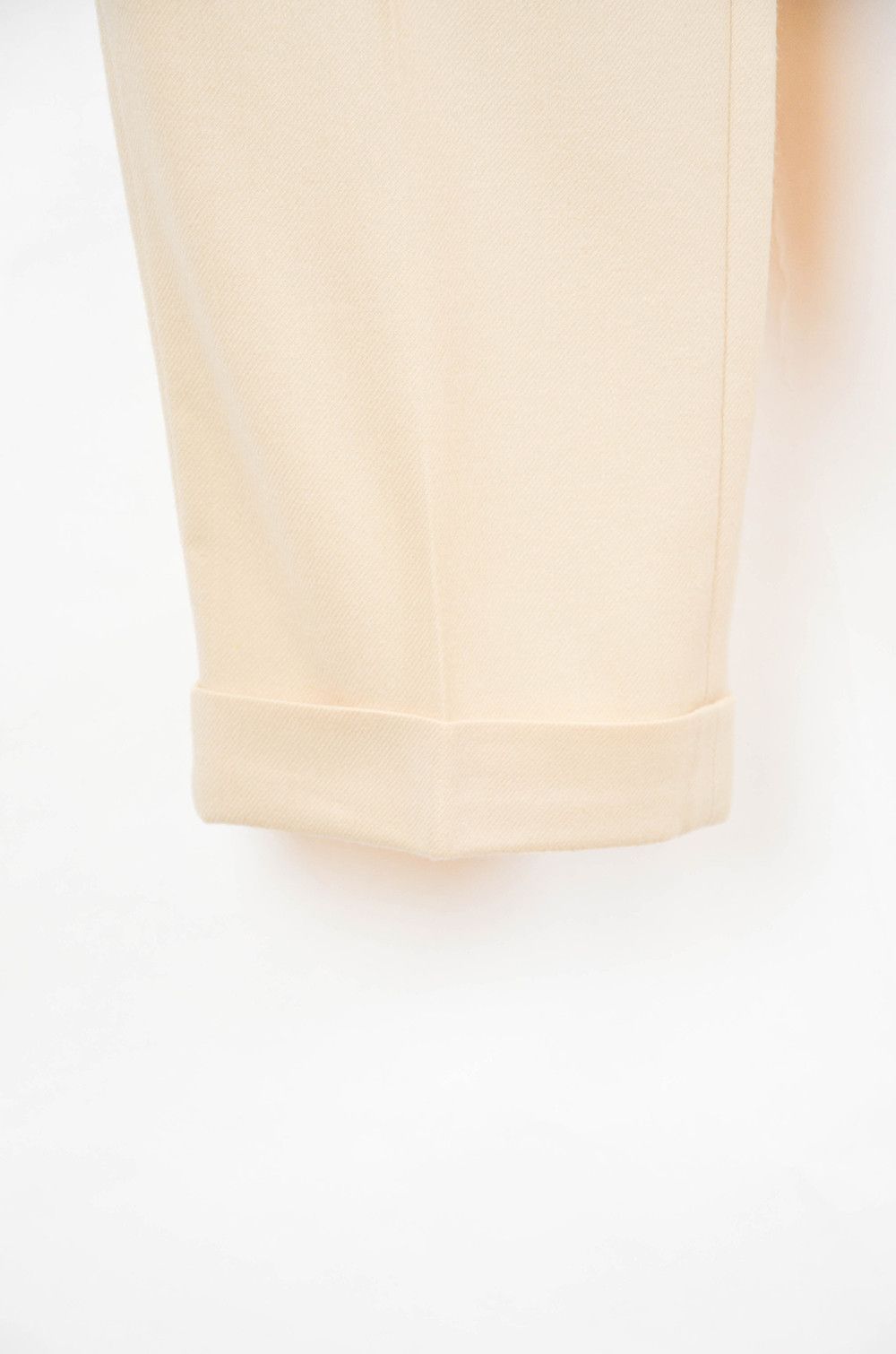 Burberry Burberry London Wool Pants – Beige Classic Fit IT40 Size 27" / US 4 / IT 40 - 3 Thumbnail