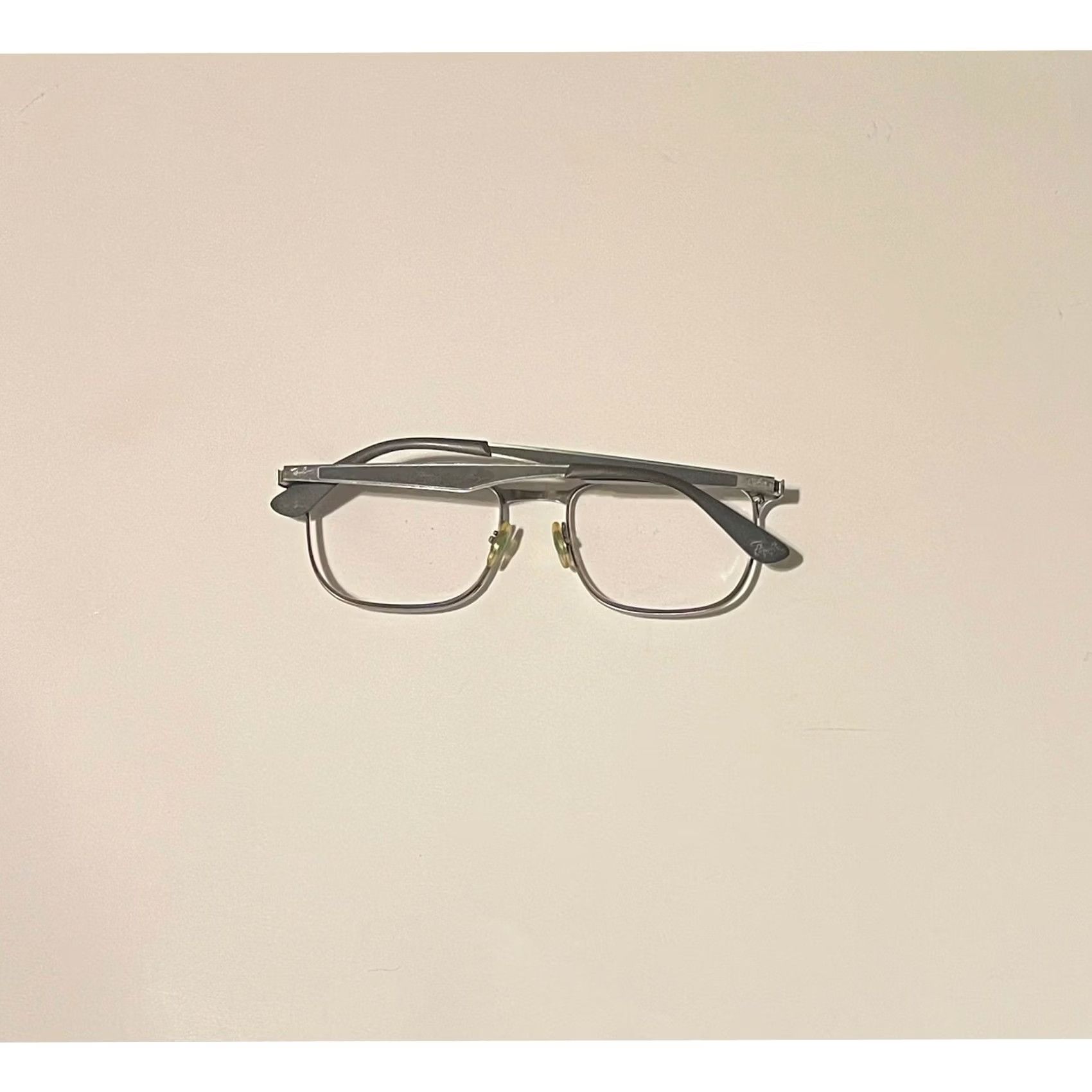 Vintage VINTAGE Ray-Ban Eyeglasses RB6383 2553 Silver Frame Glasses Frame Only Designer Eyewear Unisex Size ONE SIZE - 2 Thumbnail