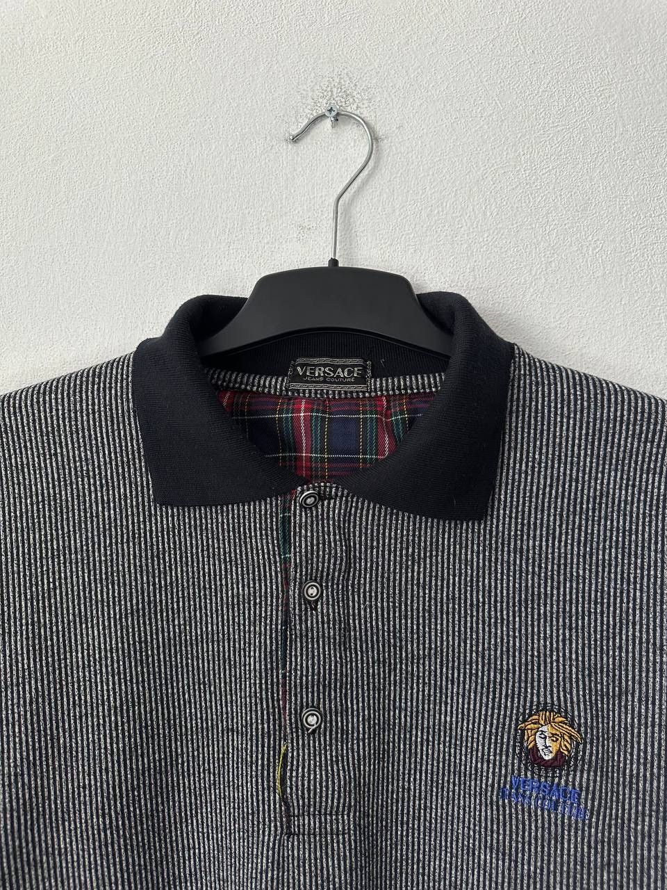 Versace Jeans Couture Vintage Versace Jeans Couture Medusa Polo Shirt Mens XL Y2K Size US XL / EU 56 / 4 - 4 Thumbnail