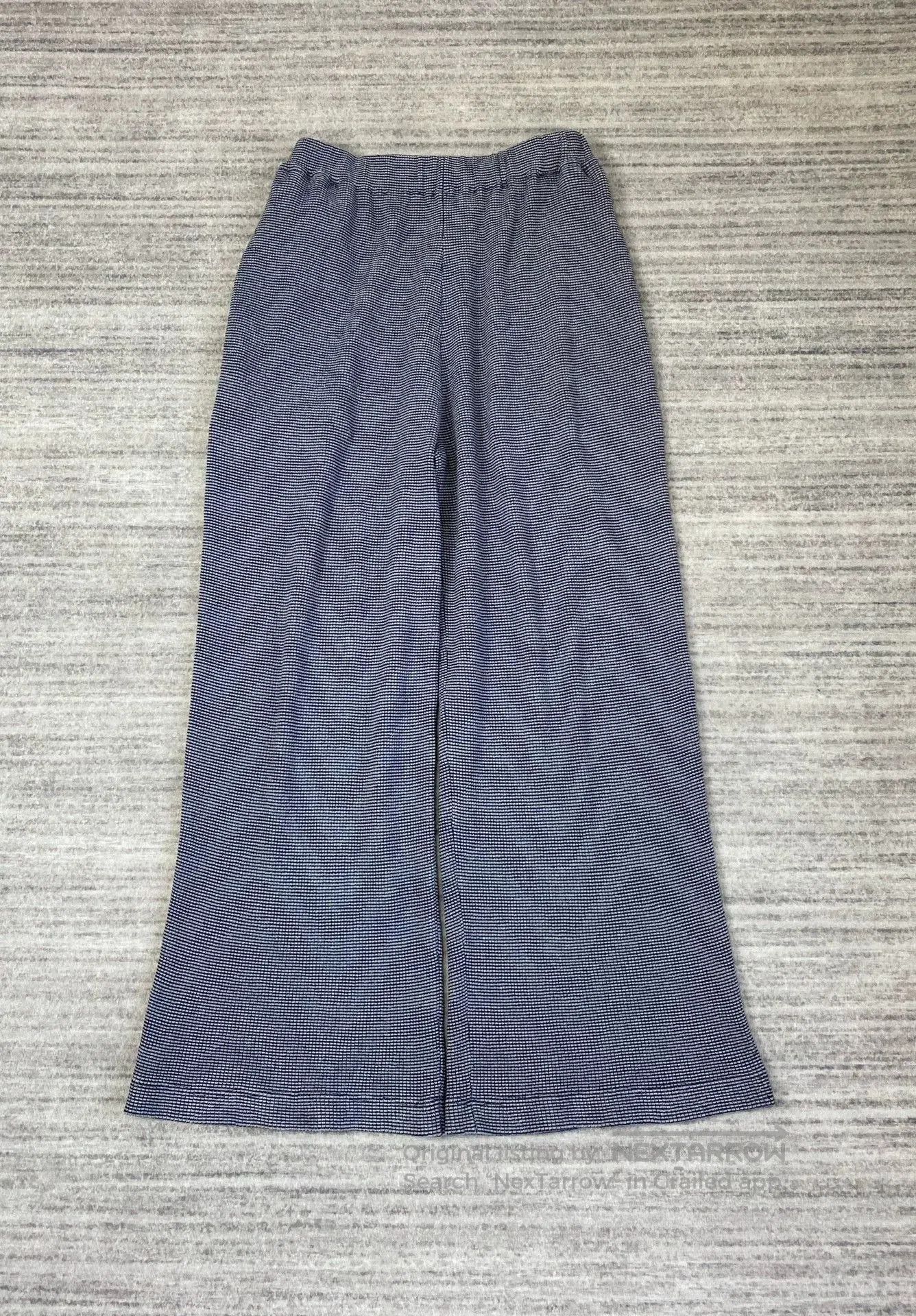 ISA BOULDER Striped High-Waisted Wide Leg Trousers. Size 22" - 1 Thumbnail