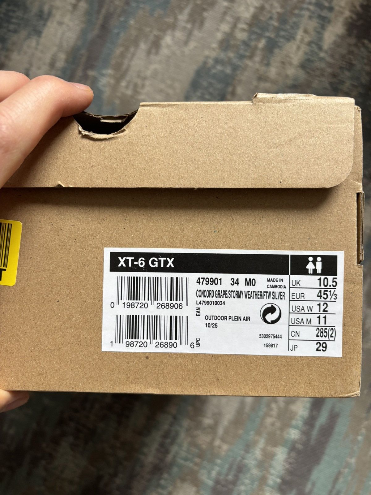Salomon Salomon XT-6 Gore-Tex Size US 11 / EU 44 - 9 Thumbnail