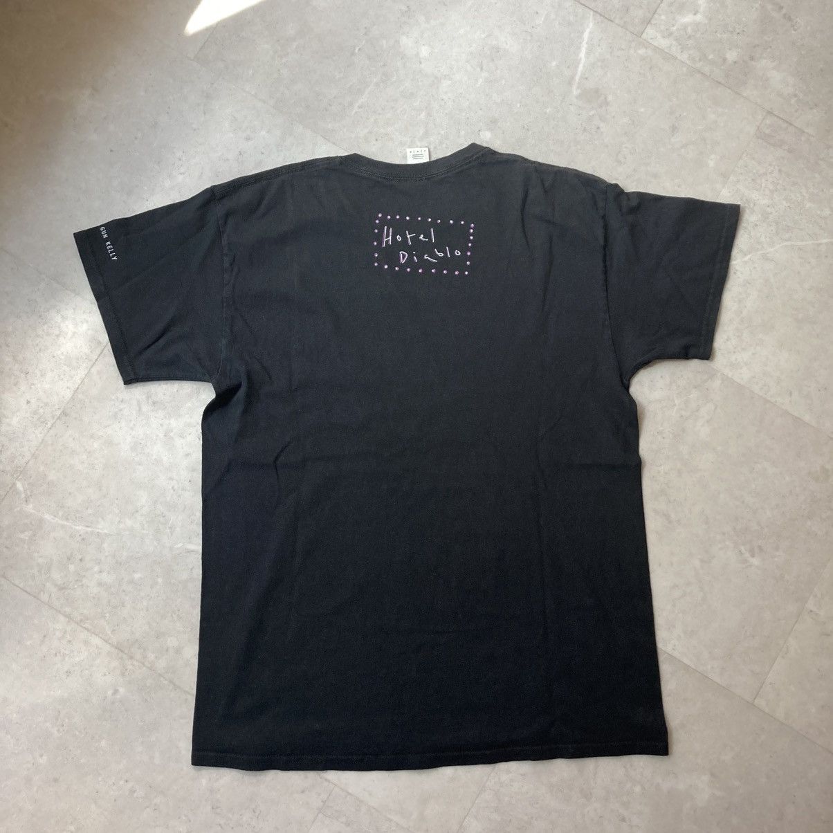 Rap Tees machine gun kelly hotel diablo tour hip hop emo tee Size US L / EU 52-54 / 3 - 6 Thumbnail