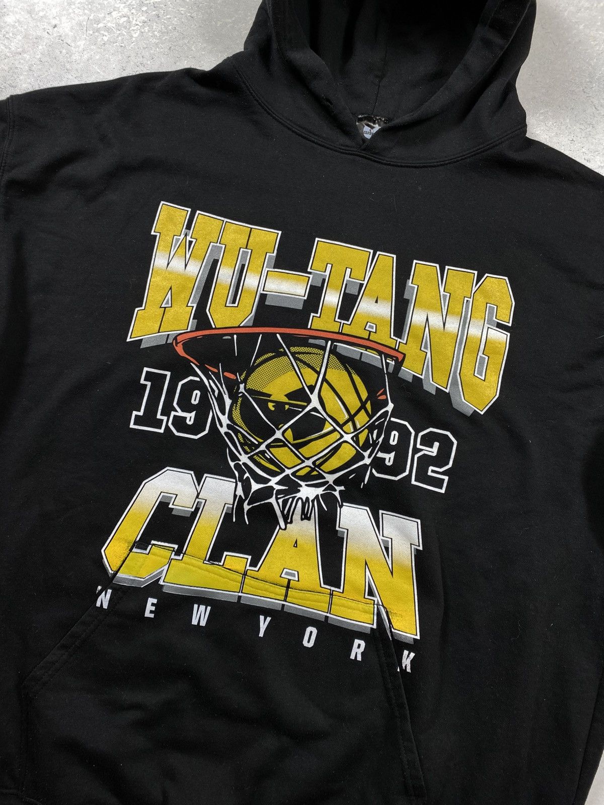 Wu-Tang Clan Wu Tang Clan Mens Black Hoodie With Big Centre Logo Size L Size US L / EU 52-54 / 3 - 2 Thumbnail