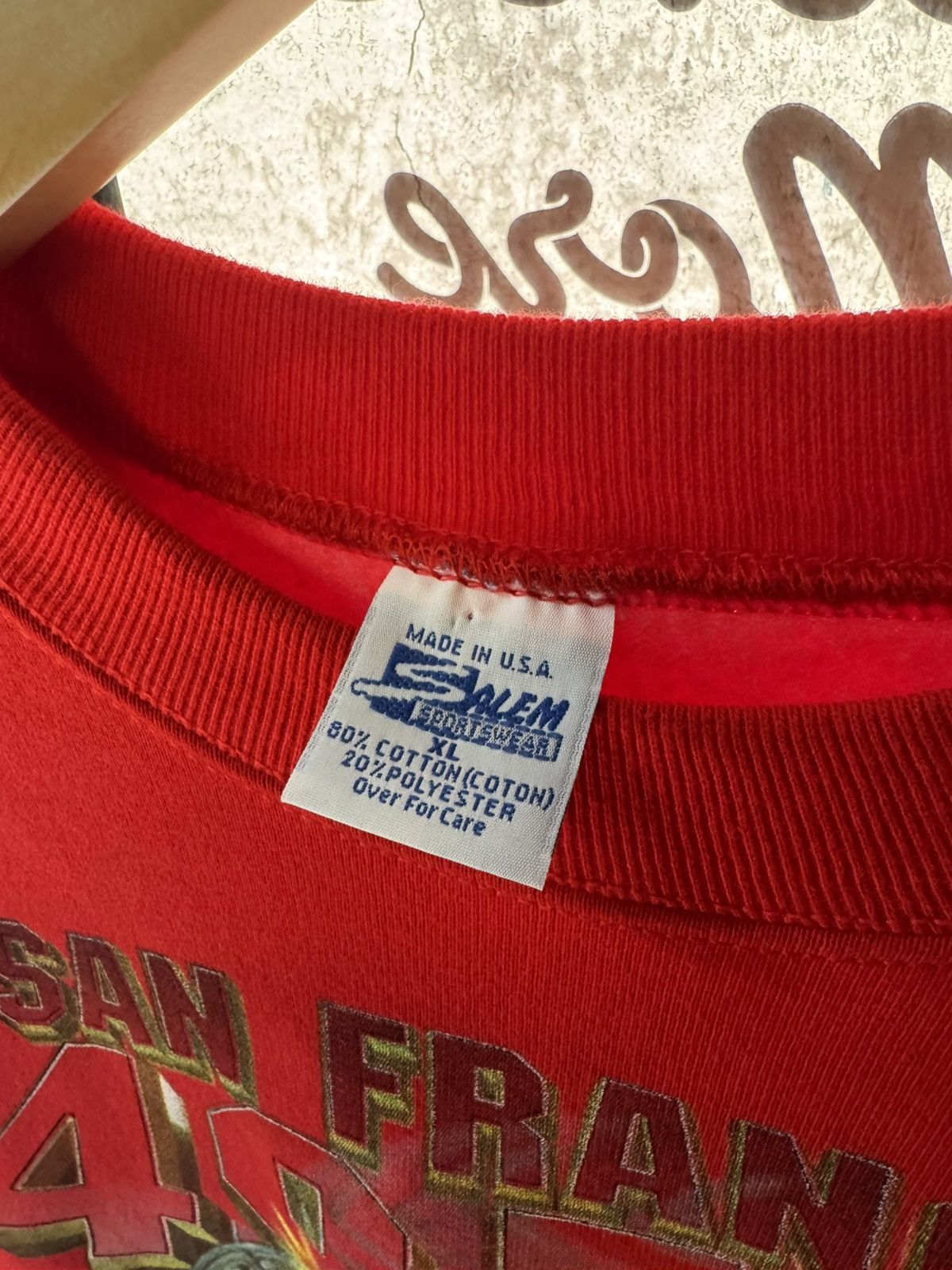 Salem Sportswear ‘94 Salem Sportswear San Francisco 49ers Graphic Crewneck Size US XL / EU 56 / 4 - 4 Thumbnail