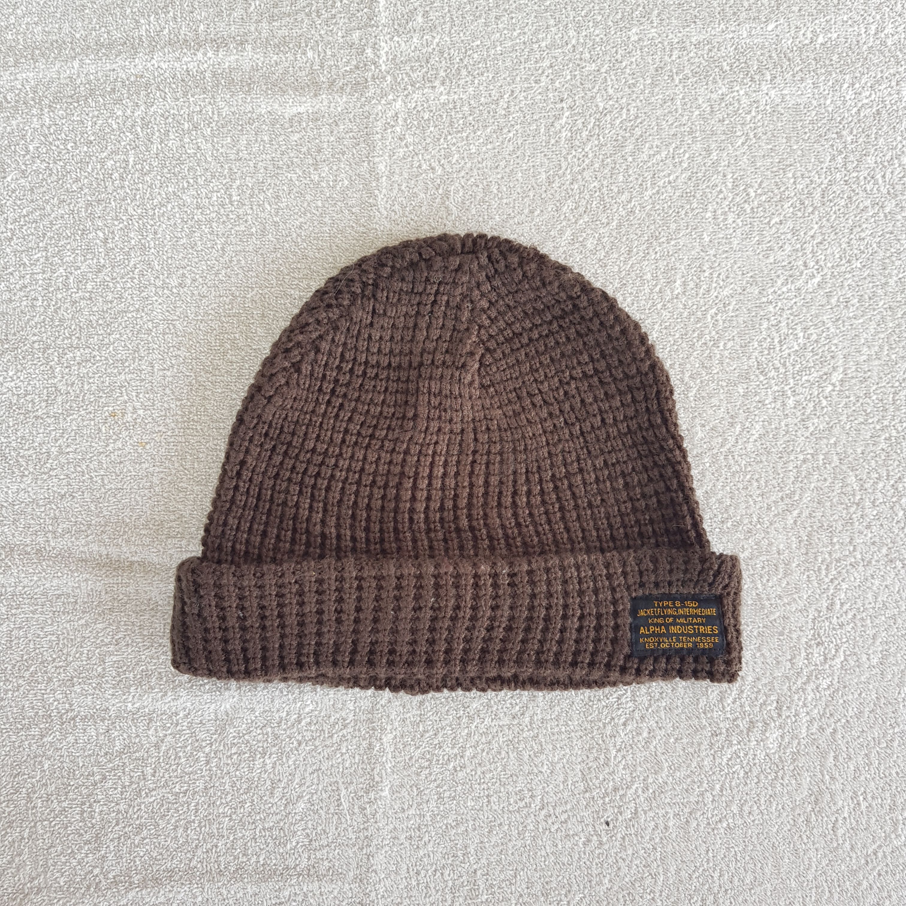 Alpha Industries Vintage Alpha Industries Beanie Snow Caps Hats Size ONE SIZE - 5 Thumbnail